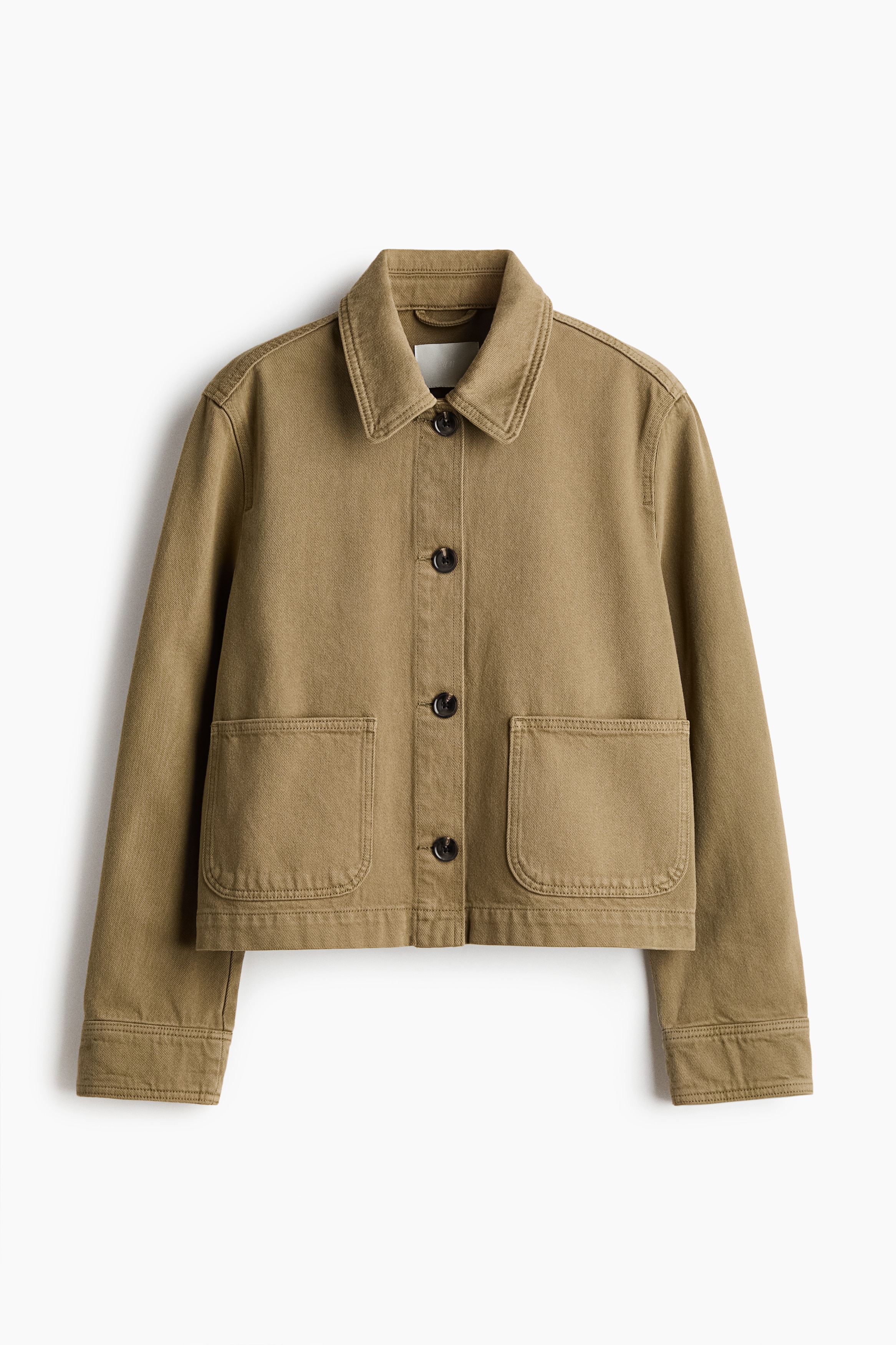 Cotton Twill Shacket from H&M - $47.99