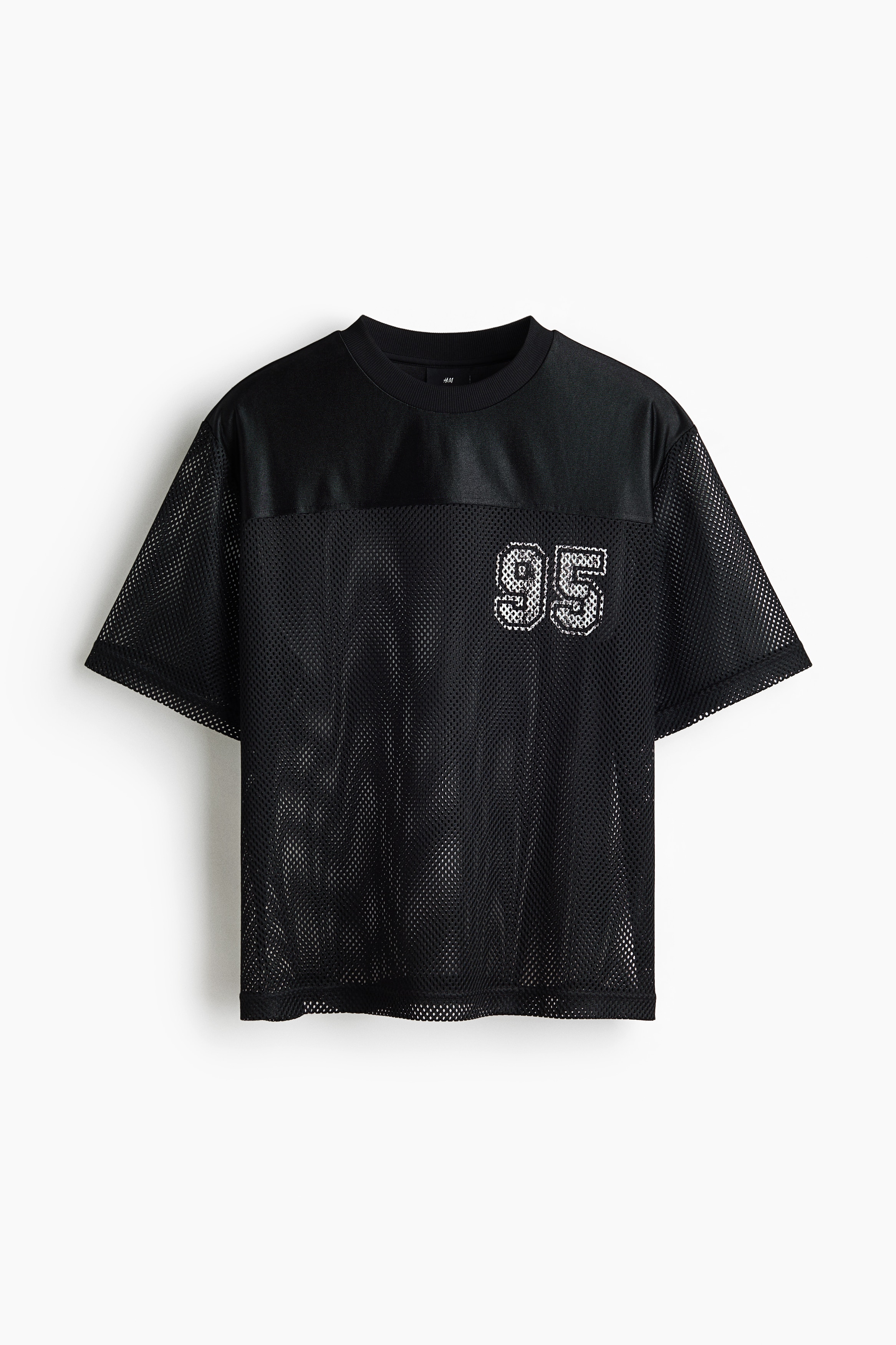 Loose Fit Printed mesh T-shirt