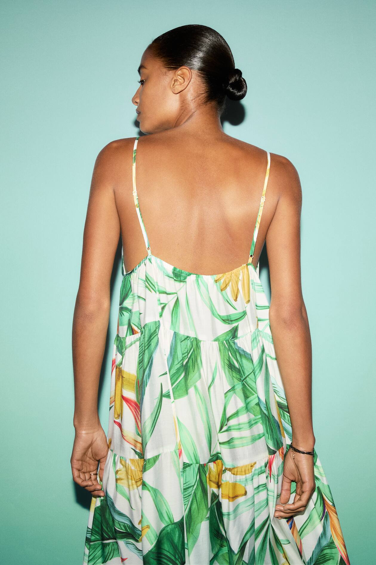 Tiered Maxi Dress - image 3