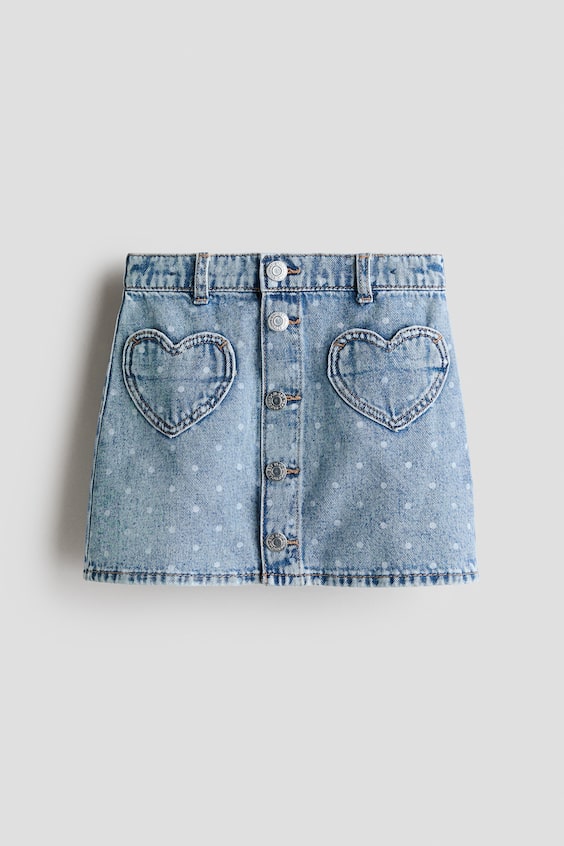 Детские юбки H&M A-Line Denim Skirt