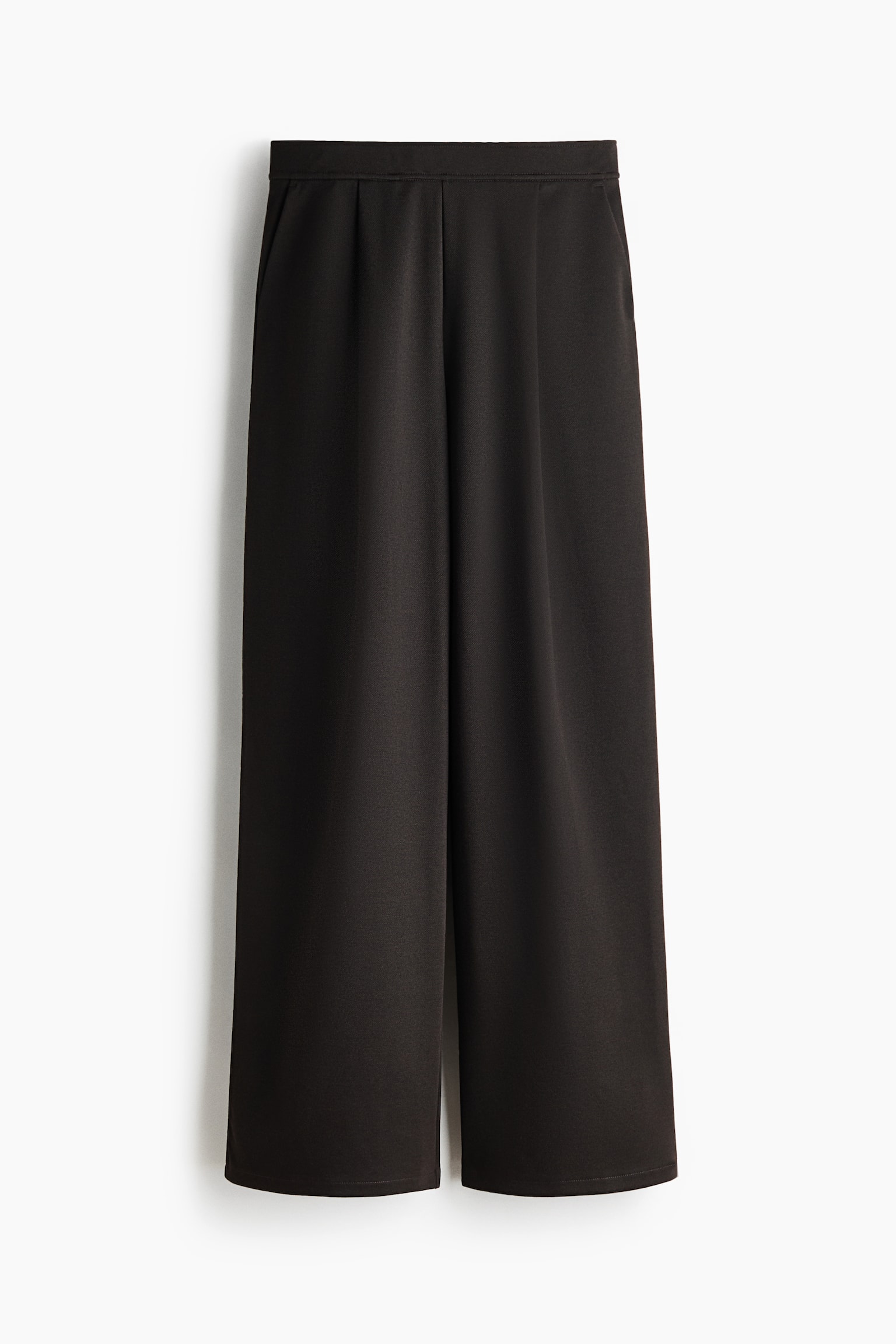 Wide trousers - Dark brown/Black/Dark grey marl/Pinstriped/Dark brown - 2