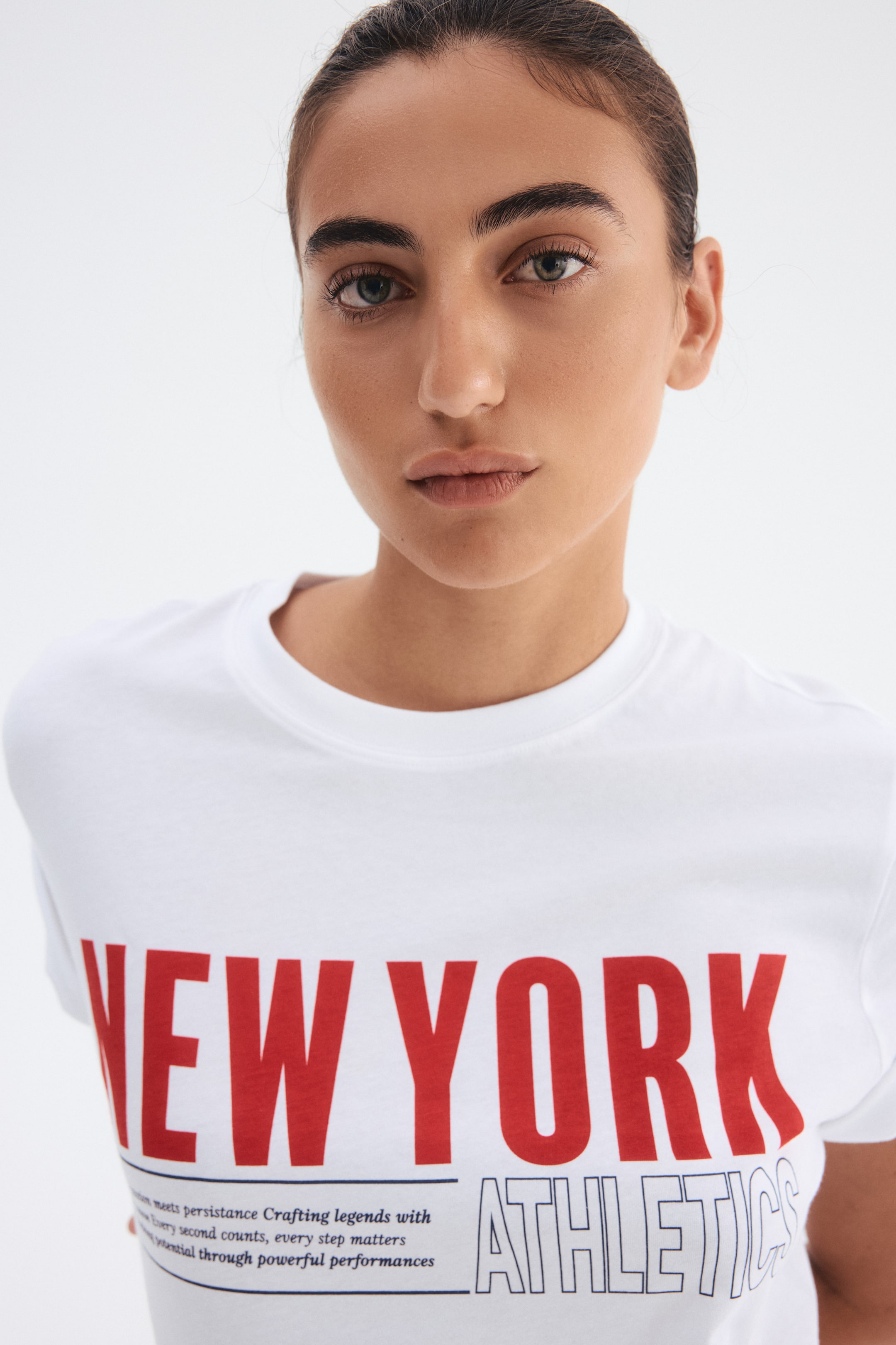 Prikaži veću sliku: Majica s aplikacijom - Bela/New York - Ladies | H&M RS 1