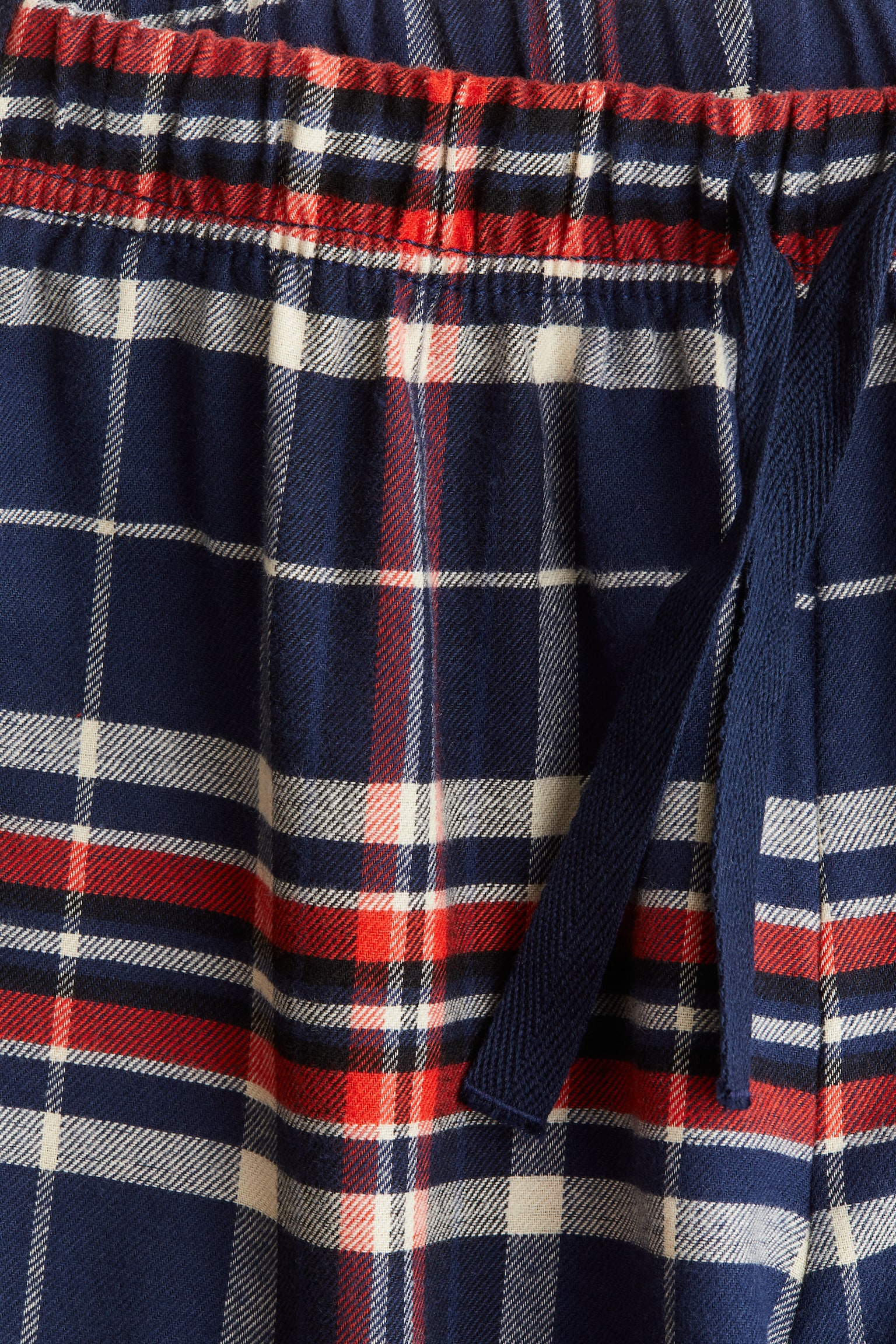 Cotton pyjama bottoms - Dark blue/Red checked/Black/Checked/Blue/Checked/Green/Checked - 2