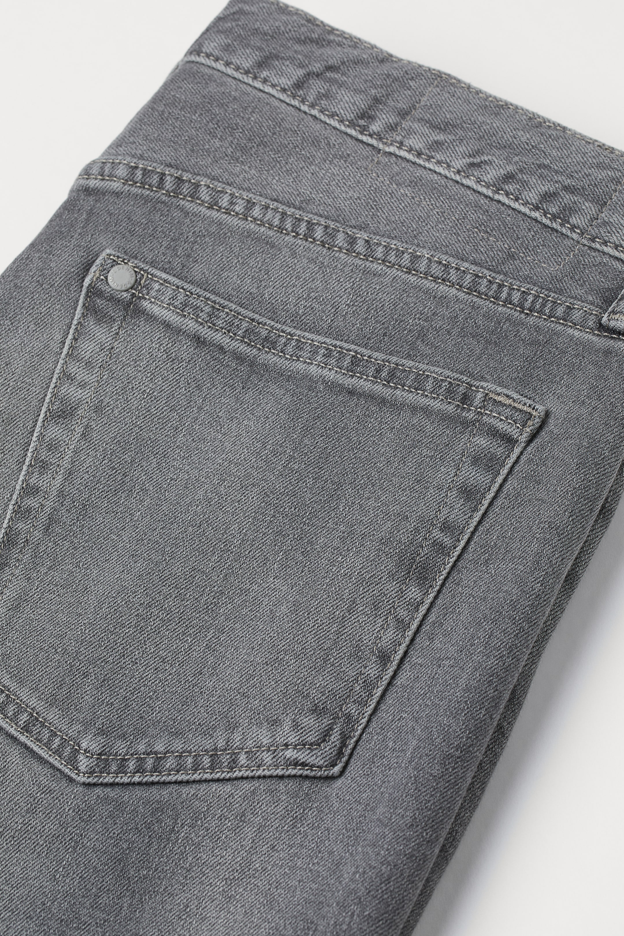 View larger image: Slim Denim shorts - Grey - Men | H&M 2