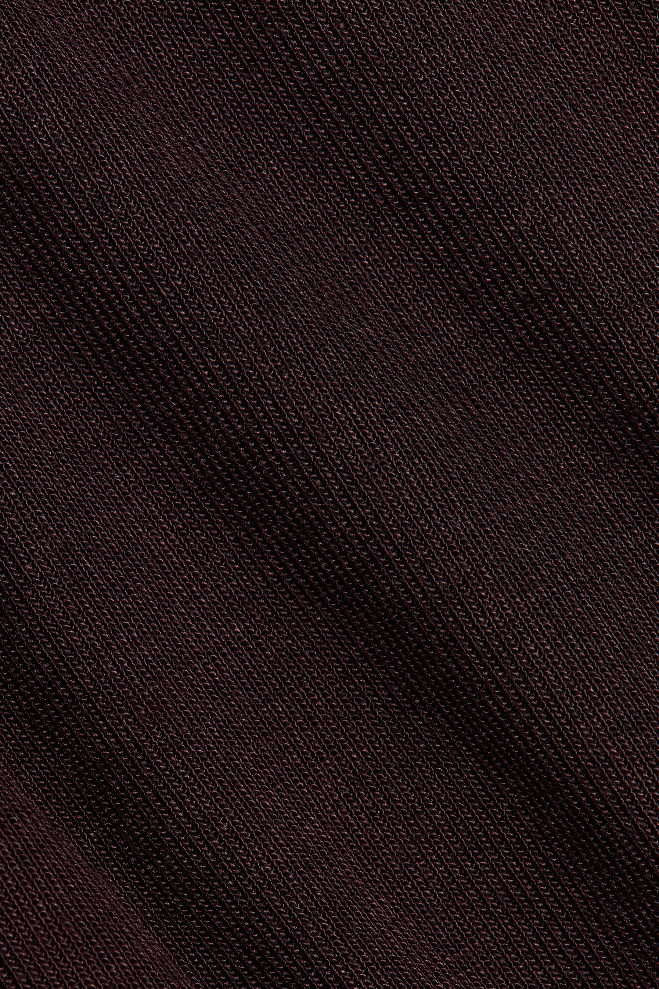 Batwing-Sleeved Ribbed Top