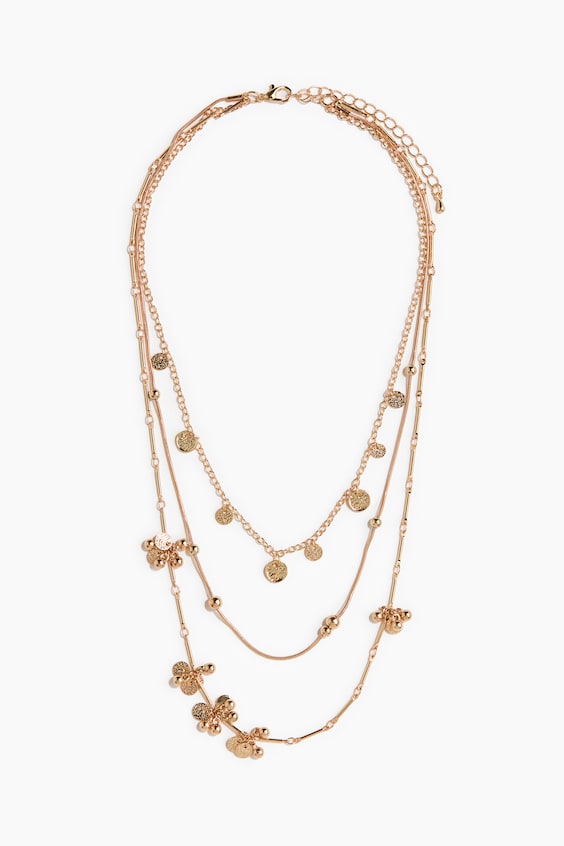 Женское колье H&M Triple-Strand