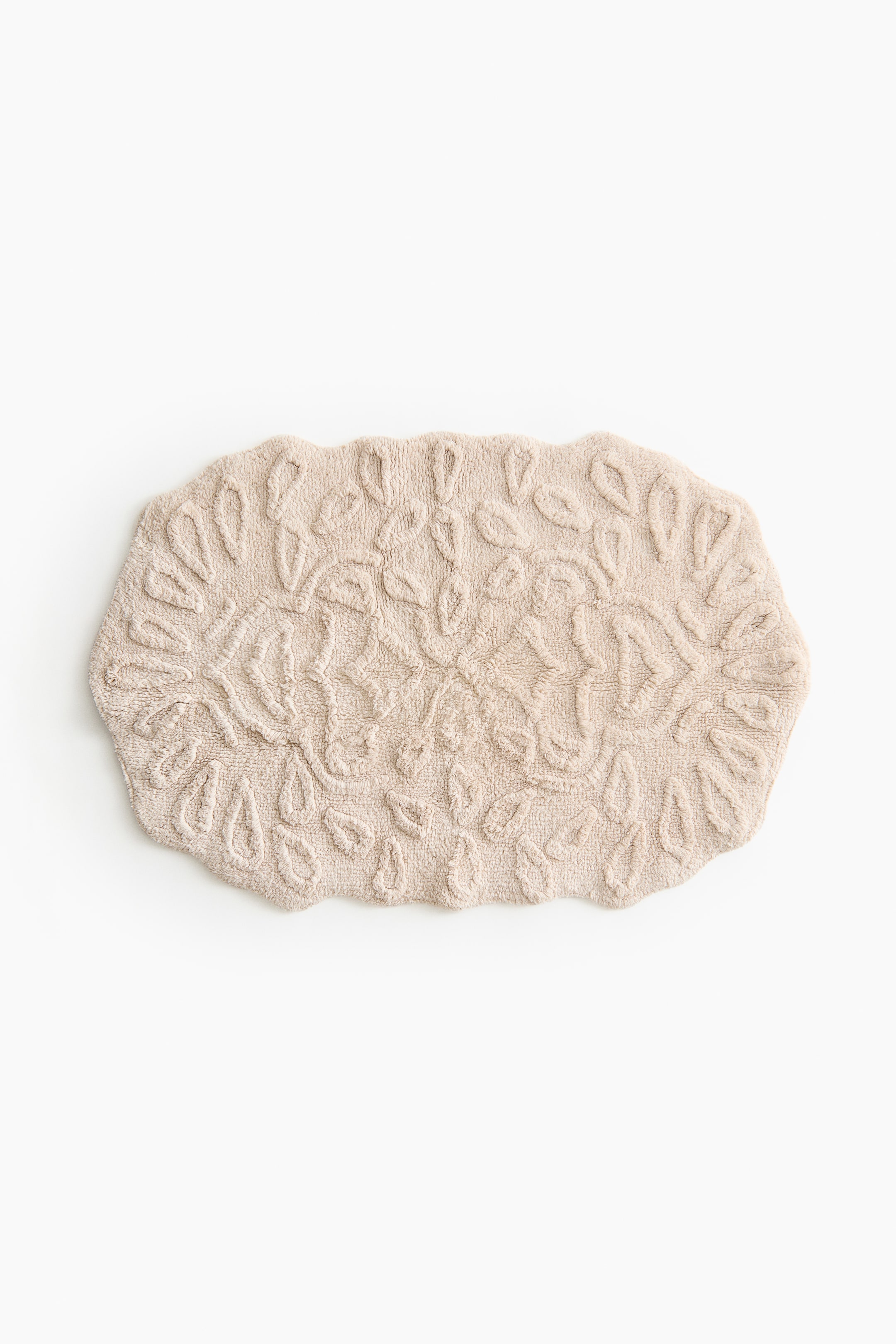 View larger image: Tufted cotton bath mat - Beige - Home All | H&M GB 1
