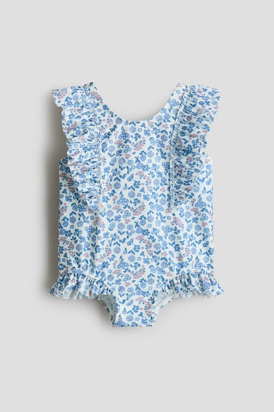 Детские купальники H&M Ruffle-Trimmed Swimsuit