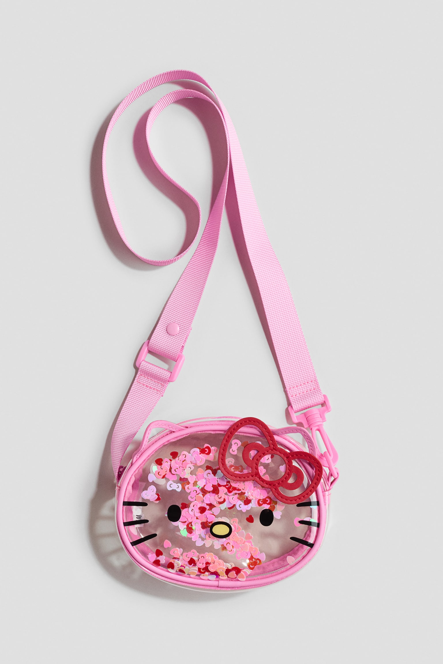 Bolso cruzado con aplicaciones - Rosa/Hello Kitty