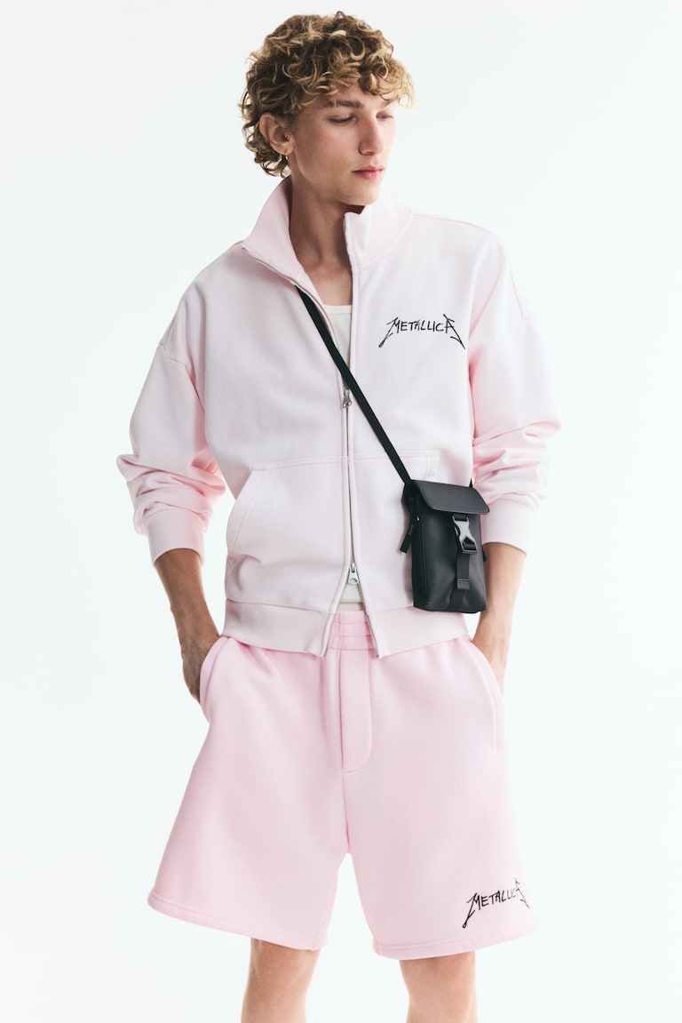Šorts od duks materijala Relaxed Fit