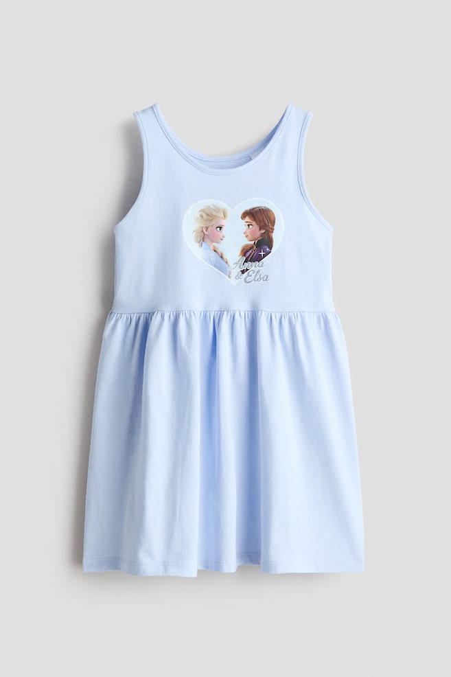 Printed cotton dress - Light blue/Frozen/Light purple/Lilo & Stitch/Light turquoise/Squishmallows/White/Hello Kitty/Lilac/PAW Patrol/Pink/Sanrio/Light blue/Hello Kitty - 1