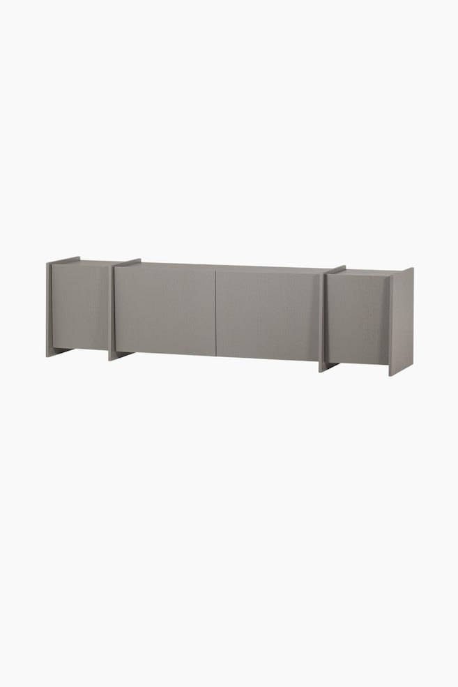 Brock Tv-möbel 200cm - Grau/Braun - 1