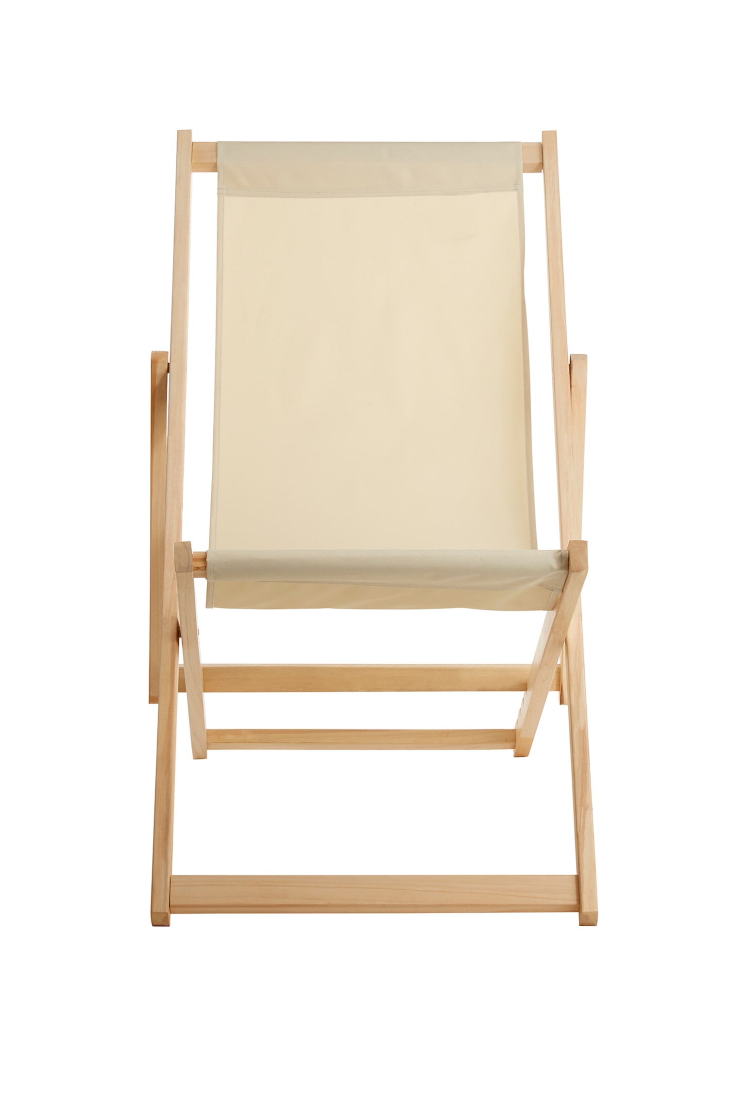 Beauport Deckchair - Cream - 1