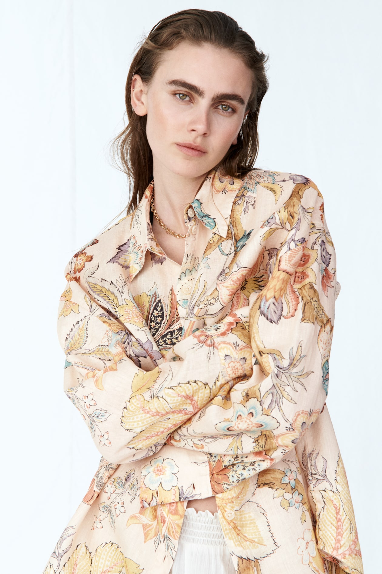Oversized Linen Shirt - image 4
