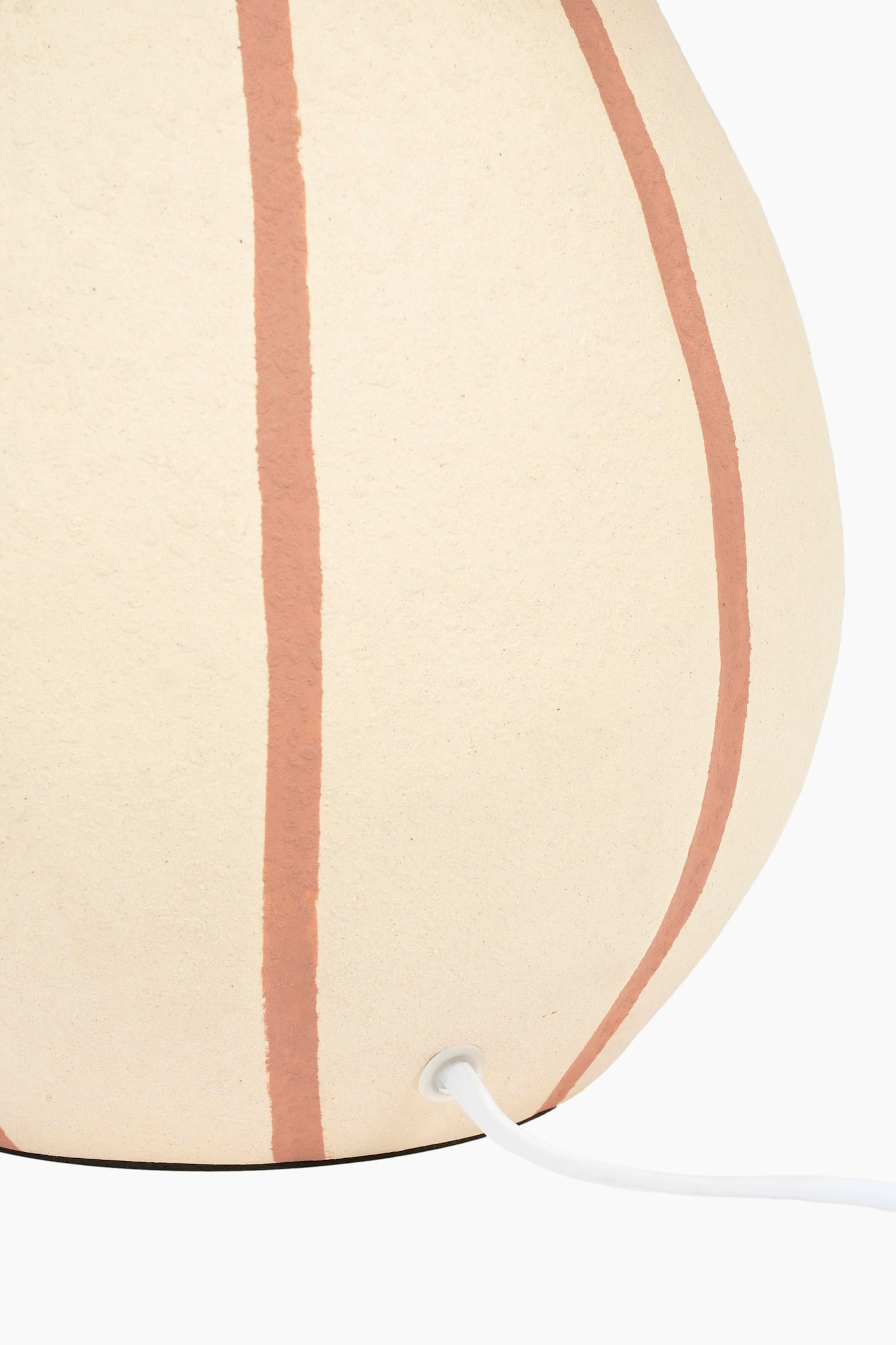 Keramisk Bordslampa-Beige - 8
