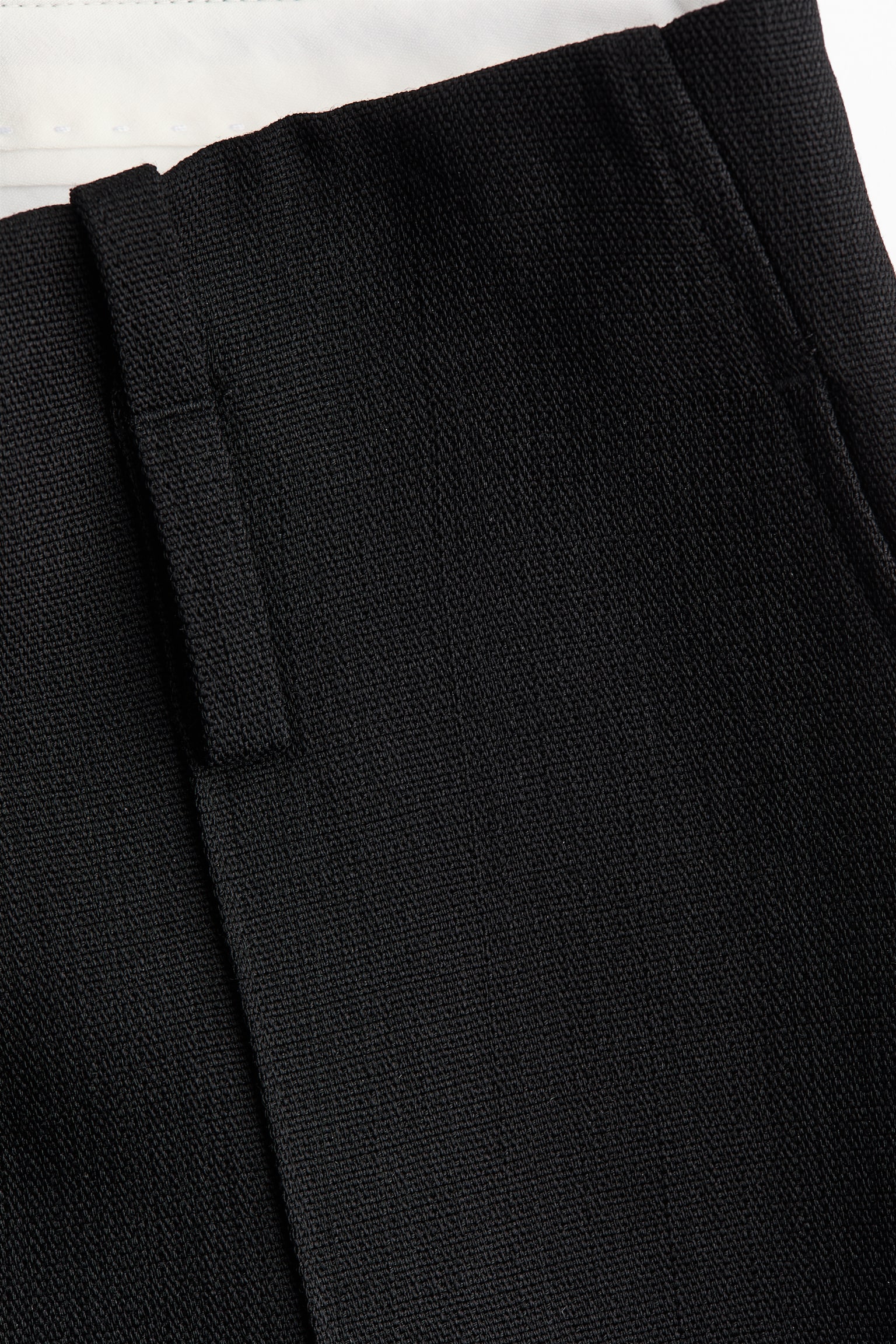 Женская юбка H&M Wool Midi, цвет: Чёрный — фото 8