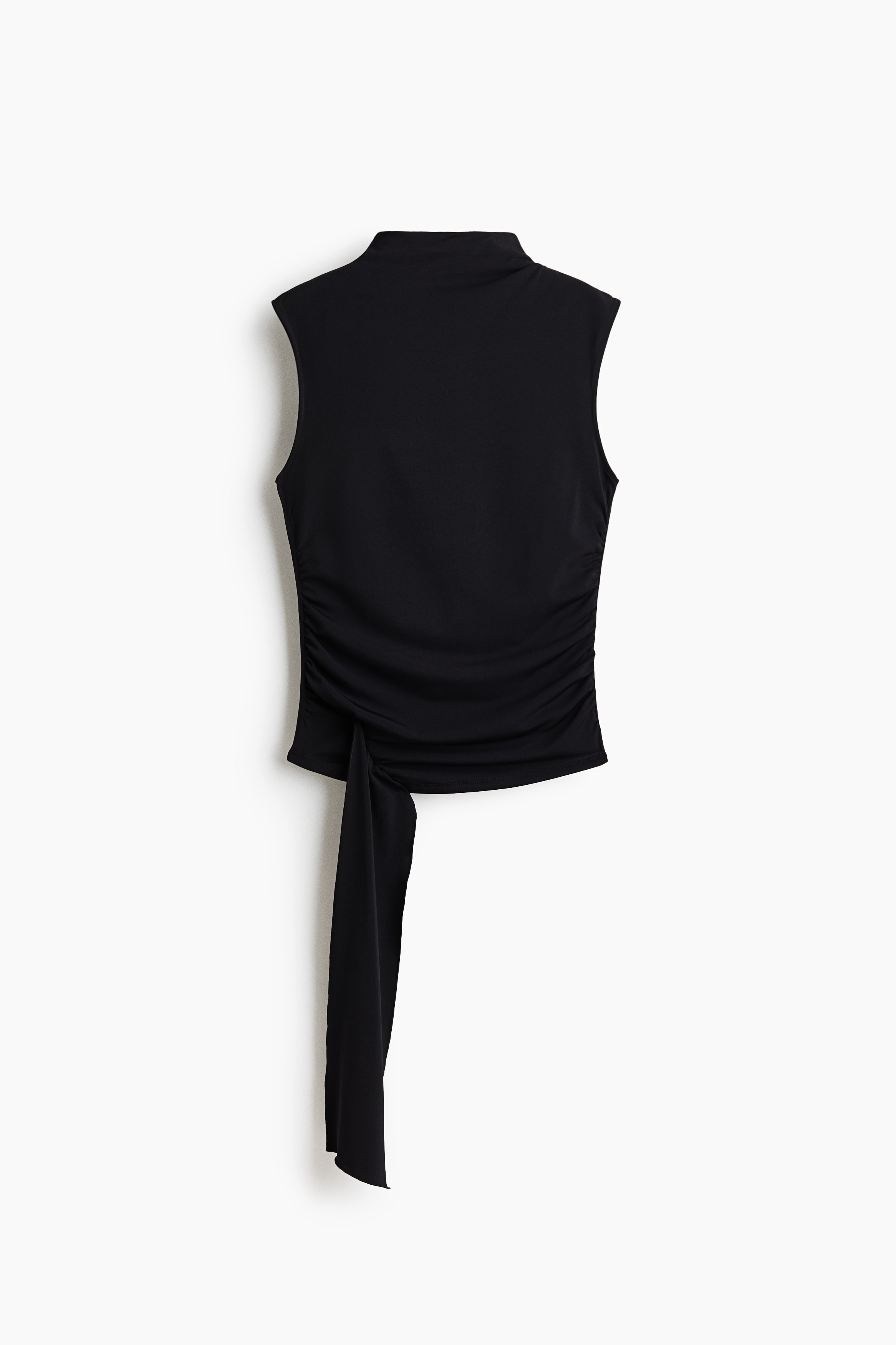 Draped-panel jersey topModel