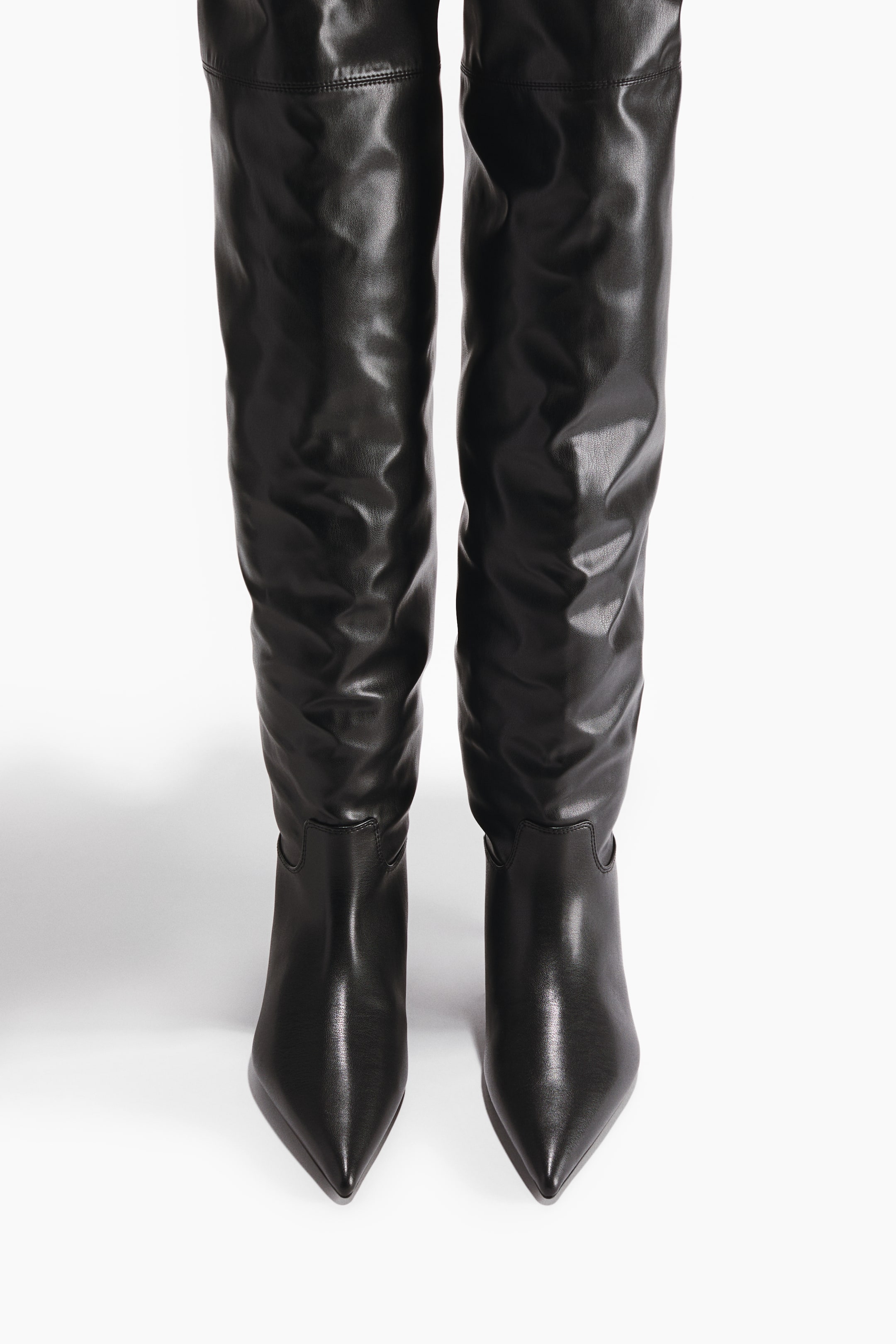 View larger image: Warm-lined boots - Black - Ladies | H&M MY 2