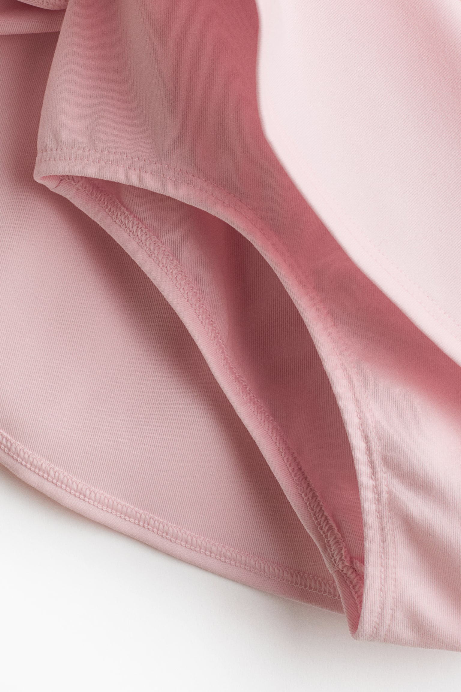 Športový trikot so sukňou - Svetloružová/Čierna - 4