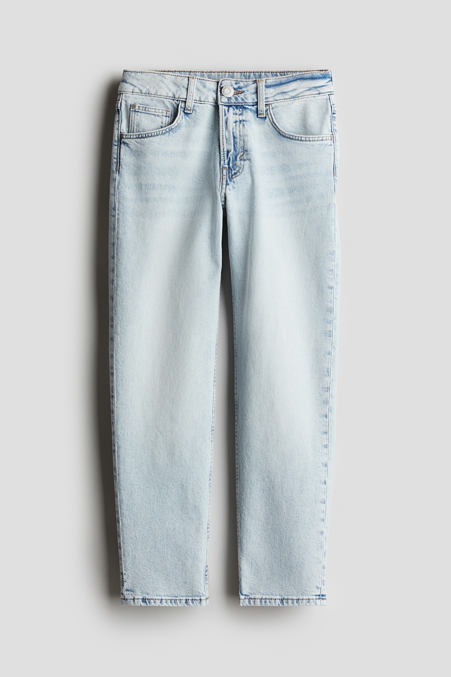 Relaxed Tapered Fit Jeans - Light denim blue/Light denim blue/Washed out grey/Light denim blue/Denim grey/Dark grey - 1