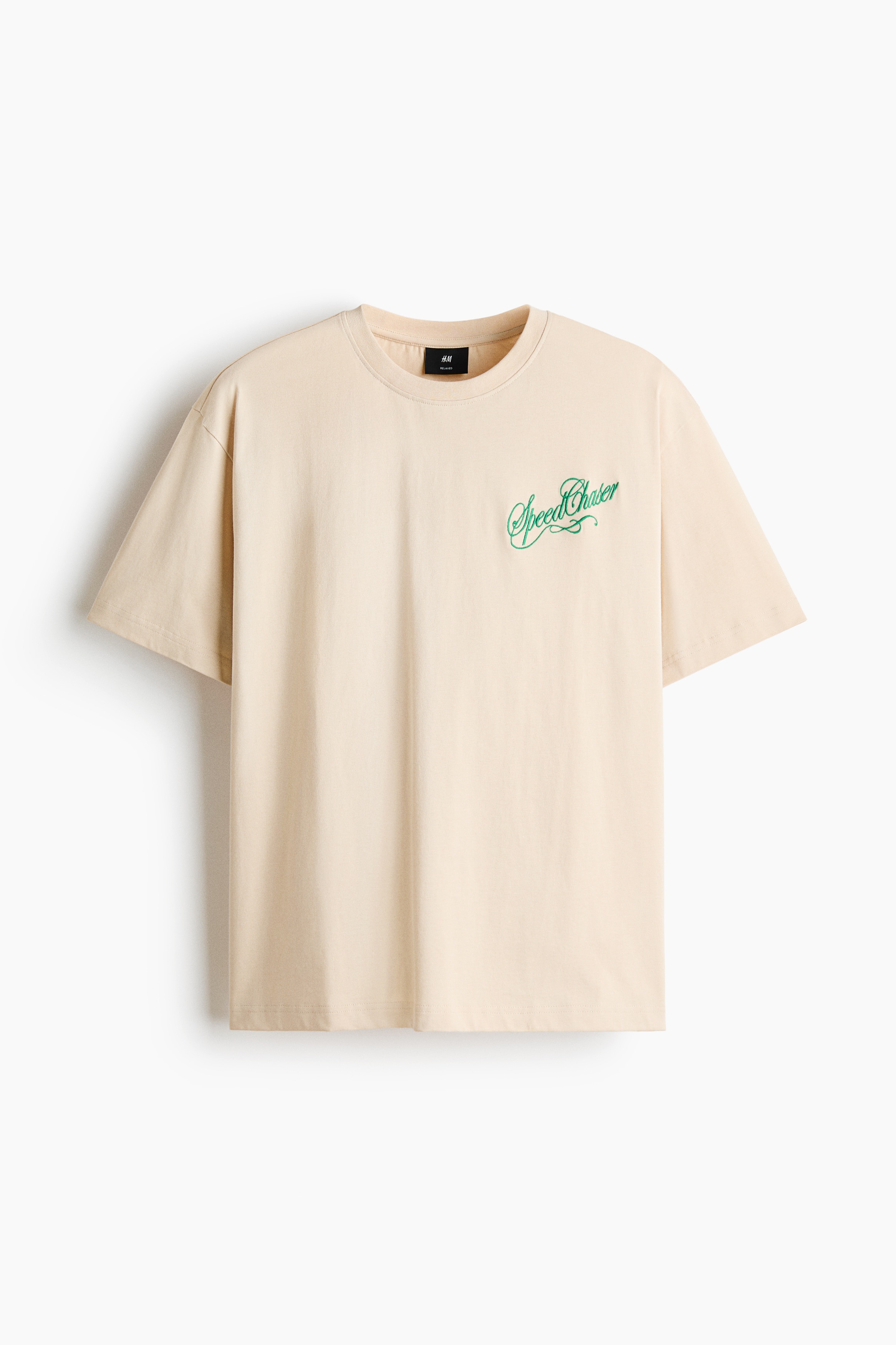 Relaxed Fit Printed cotton T-shirt - Light beige/Speed Chaser/Black/Speed Chaser/Black/Ramen/Black/Ramen