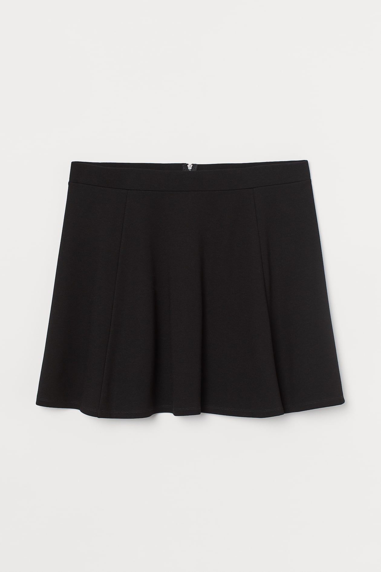 H&M+ Skater Skirt - Short - Black - Ladies | H&M US