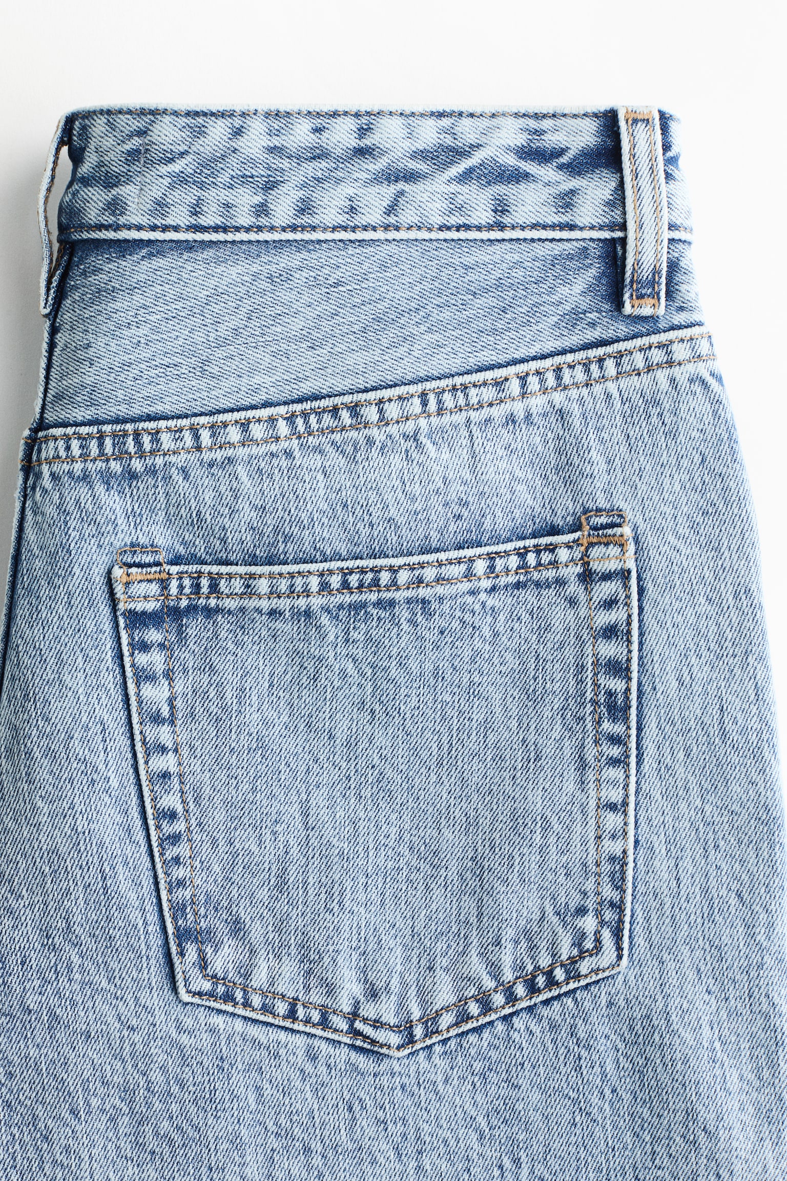 Džínsy rovného strihu - Svetlá džínsovomodrá - 4