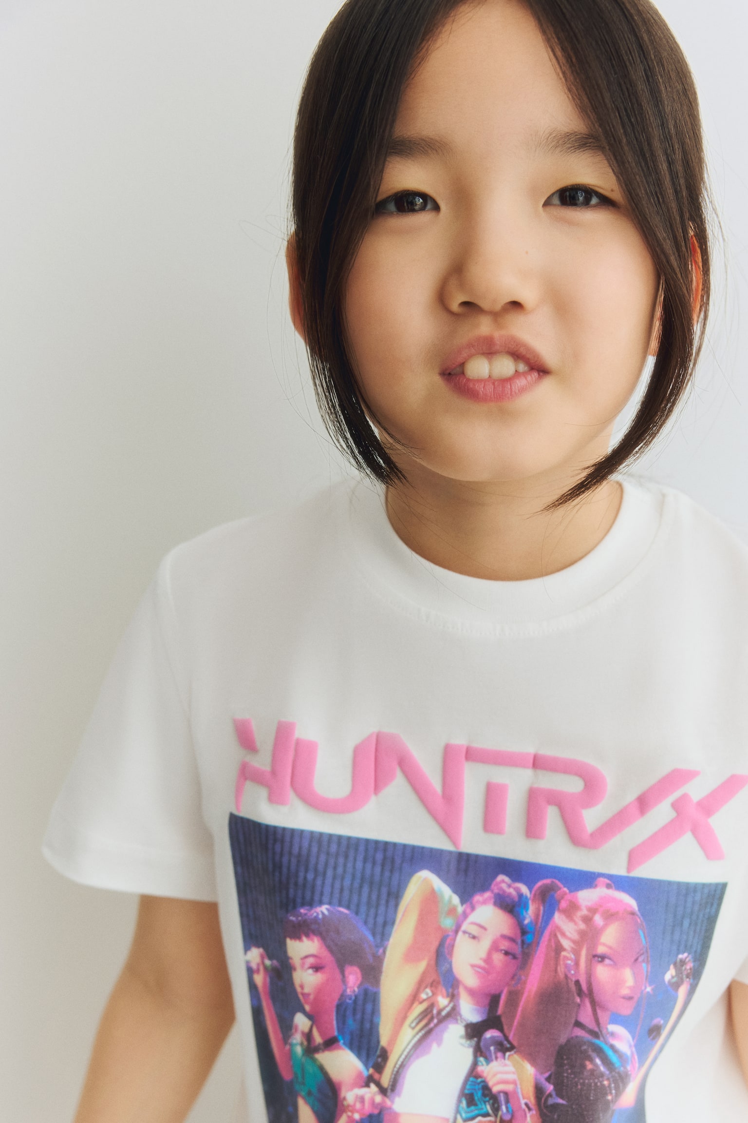 Print-motif cotton T-shirt - White/KPop Demon Hunters/Pink/Hello Kitty/Pink/Lilo & Stitch/Cream/Hello Kitty/Light pink/Lilo & Stitch/Light blue/Alice in Wonderland/Light turquoise/Aristocats/Light pink/Lilo & Stitch/Black/Lilo & Stitch - 6