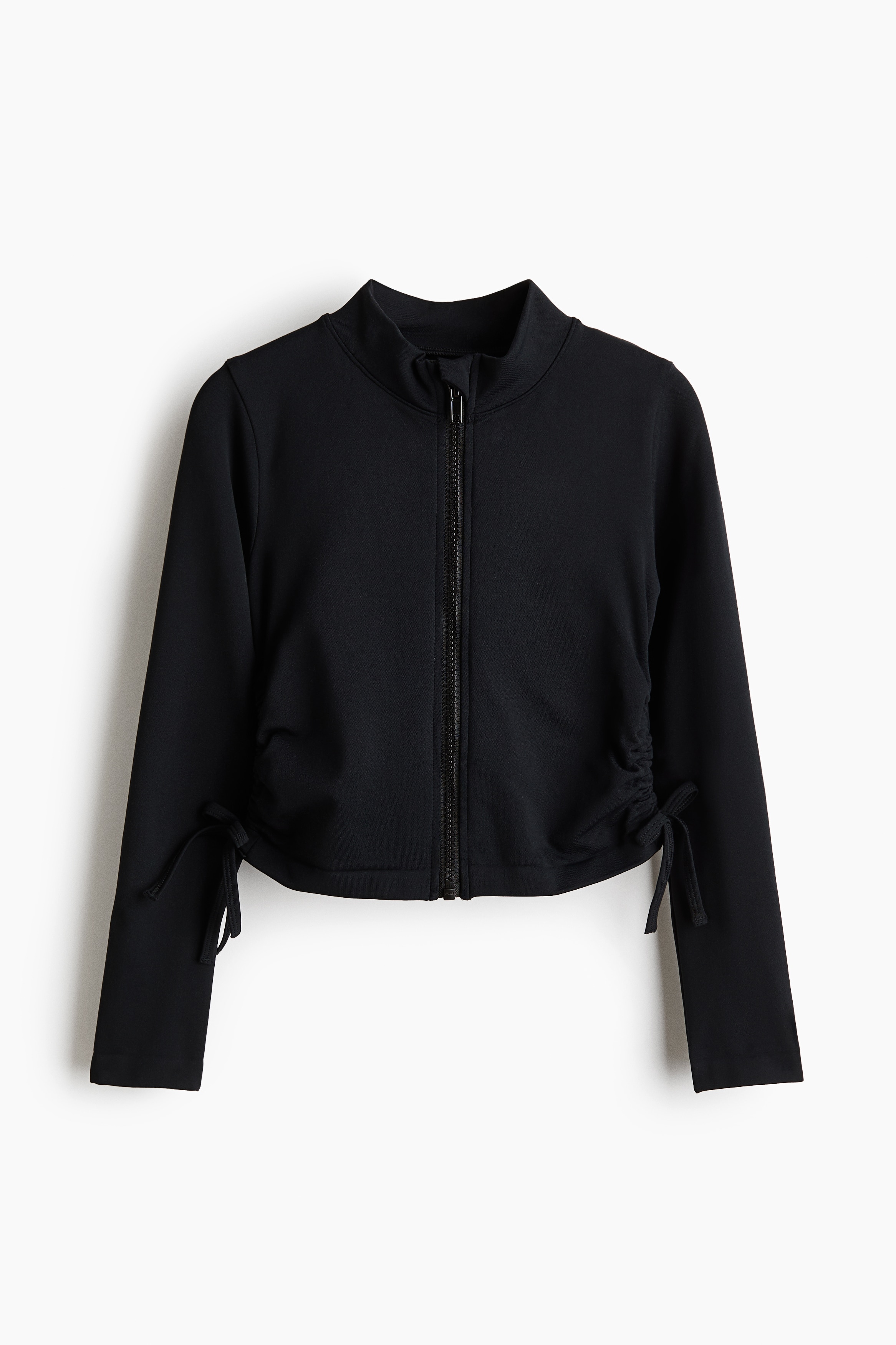 フルジップスポーツジャケット DryMove™ - ブラック