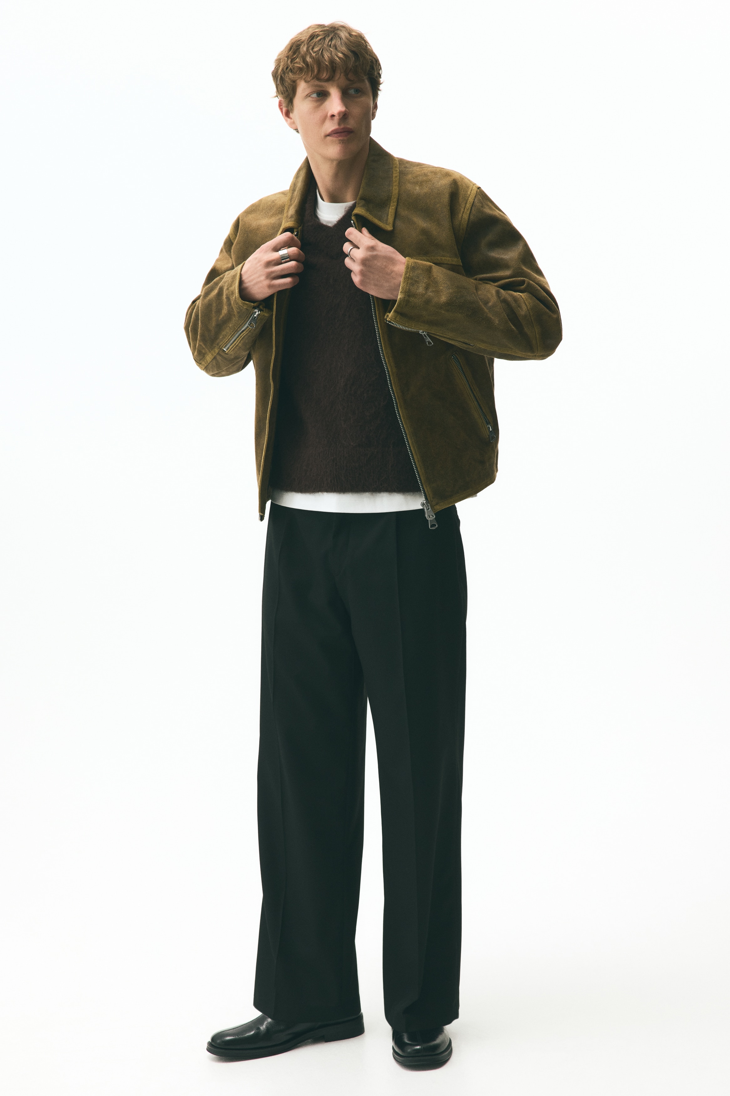 メンズ ライダースジャケット | 革ジャン 他 | H&M JP