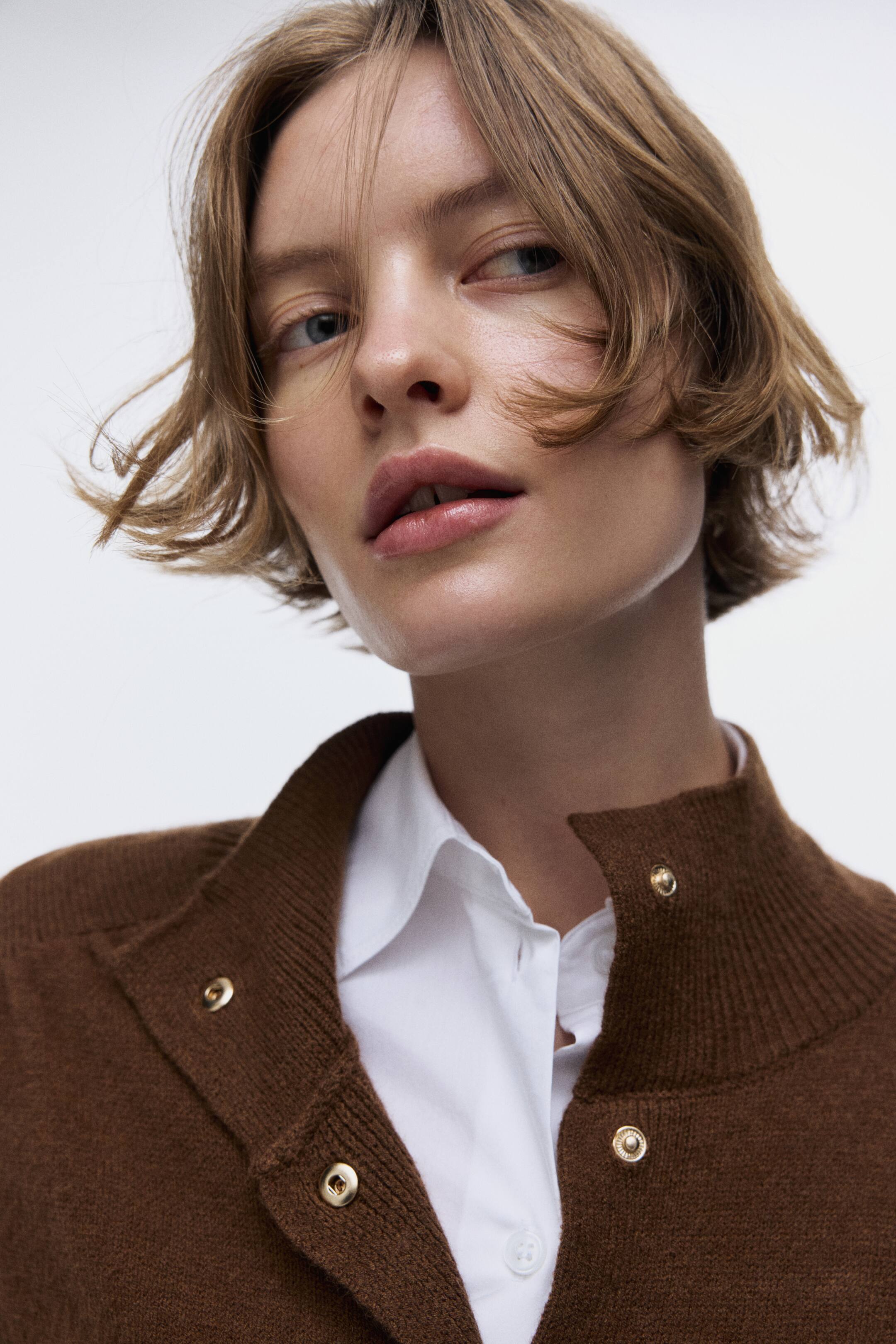 Ampliar la imagen: Cárdigan oversized - Café - Ladies | H&M MX 2