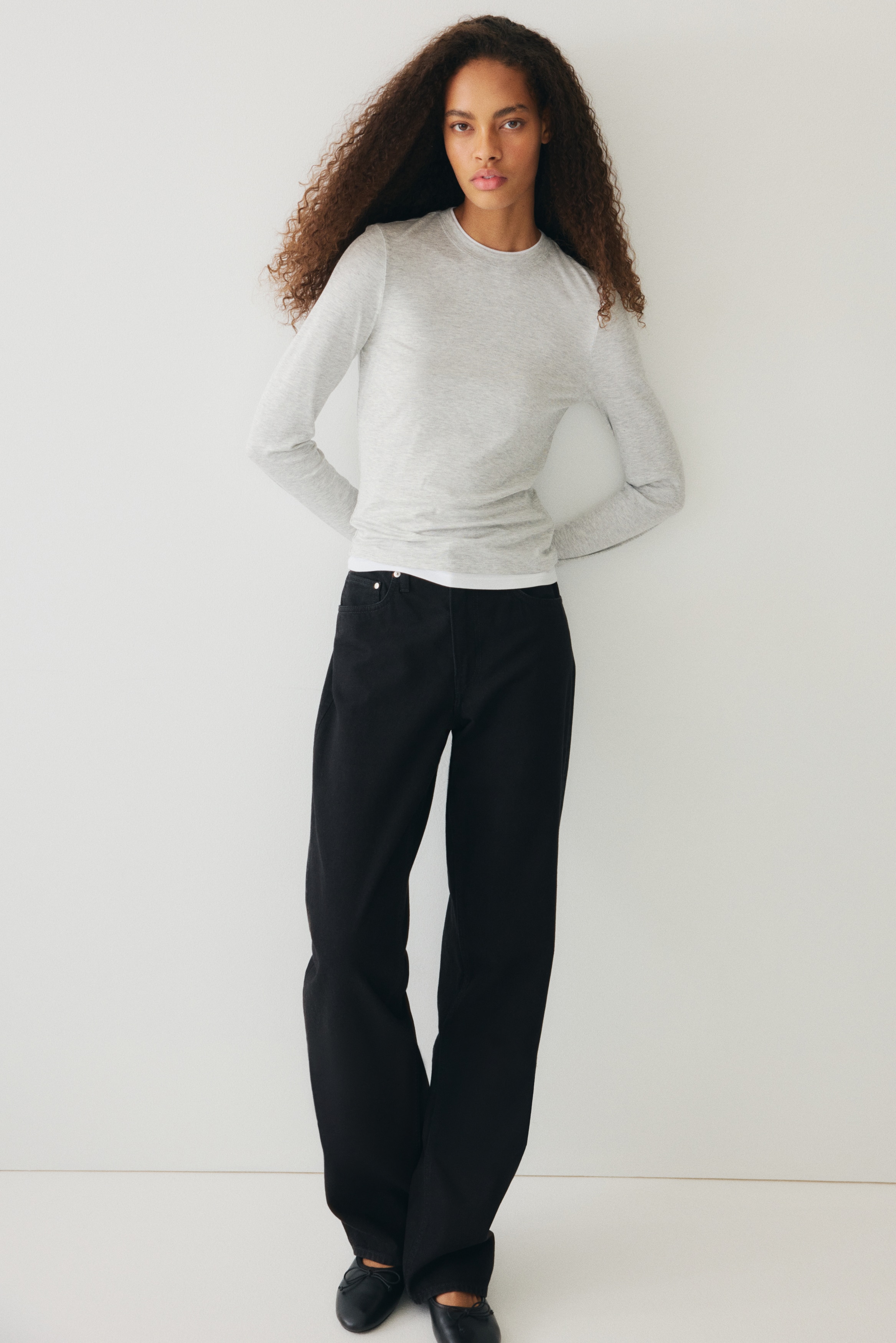 Layered-look top