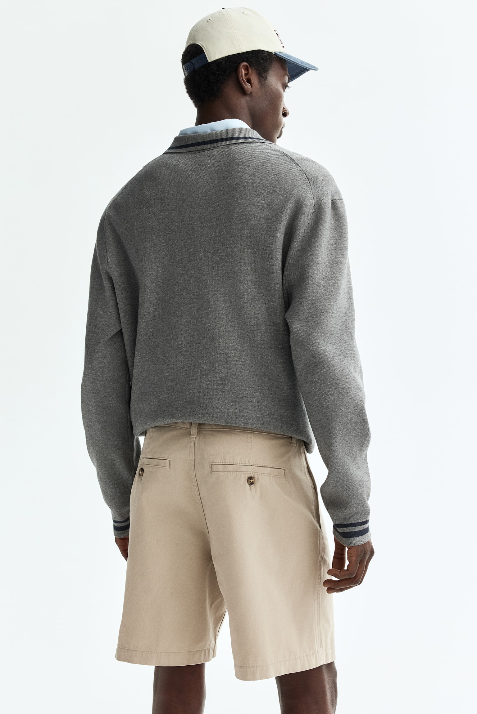 Relaxed Fit Chino shorts - Beige/Black/White/Khaki green/Light pink - 5