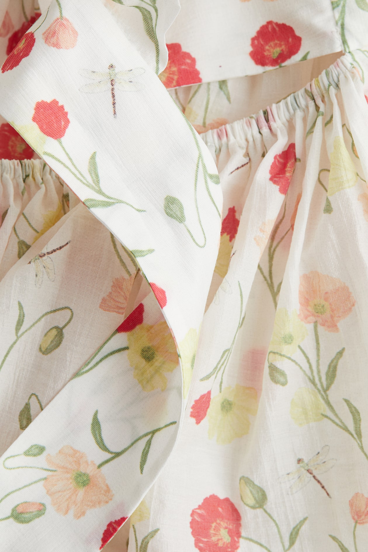 Ruched Sleeveless Peplum Top - image 3