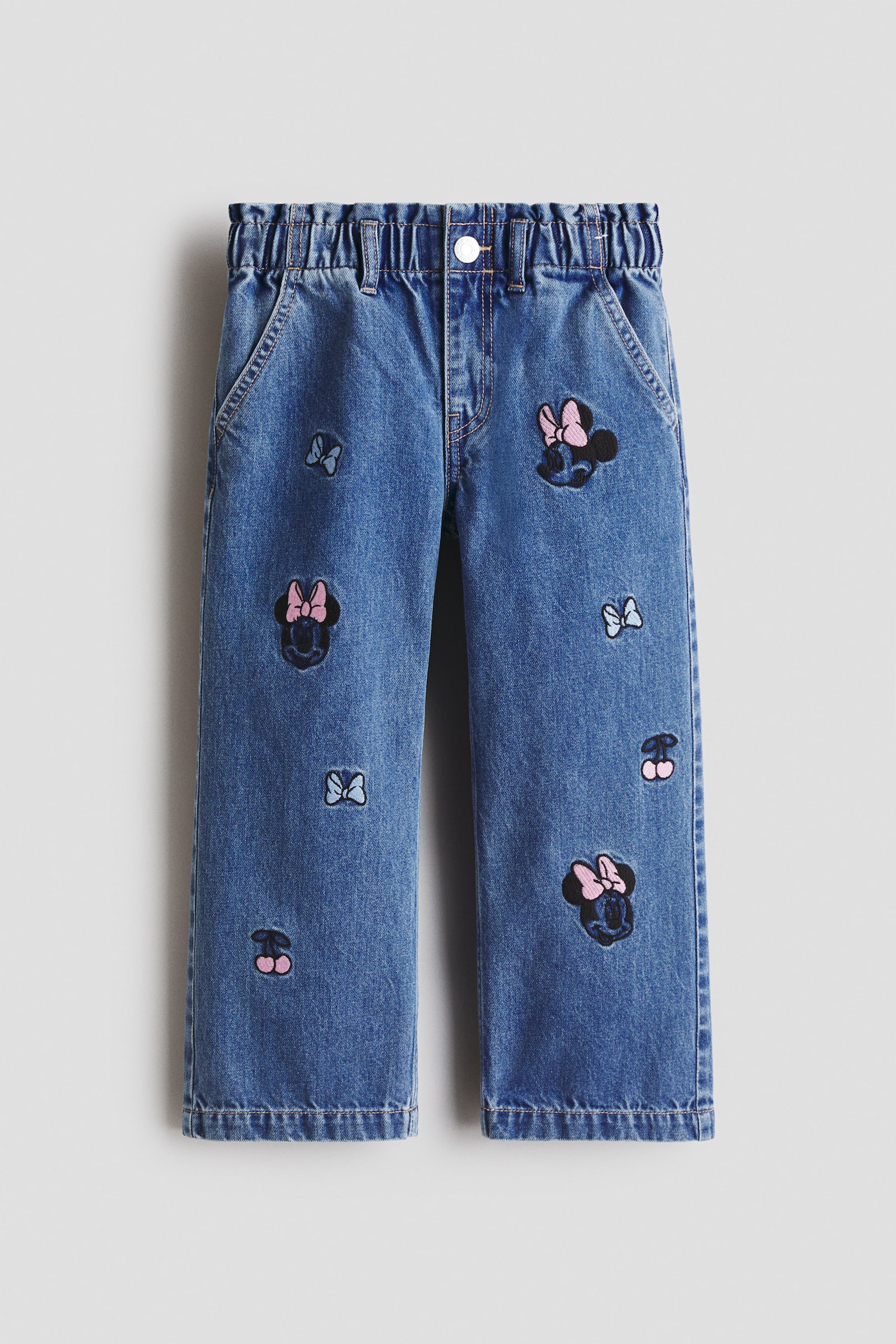 Wide Leg Jeans con diseño - Azul denim/Minnie Mouse/Azul denim/Hello Kitty/Azul denim/Miffy/Azul denim/Lilo & Stitch - 1