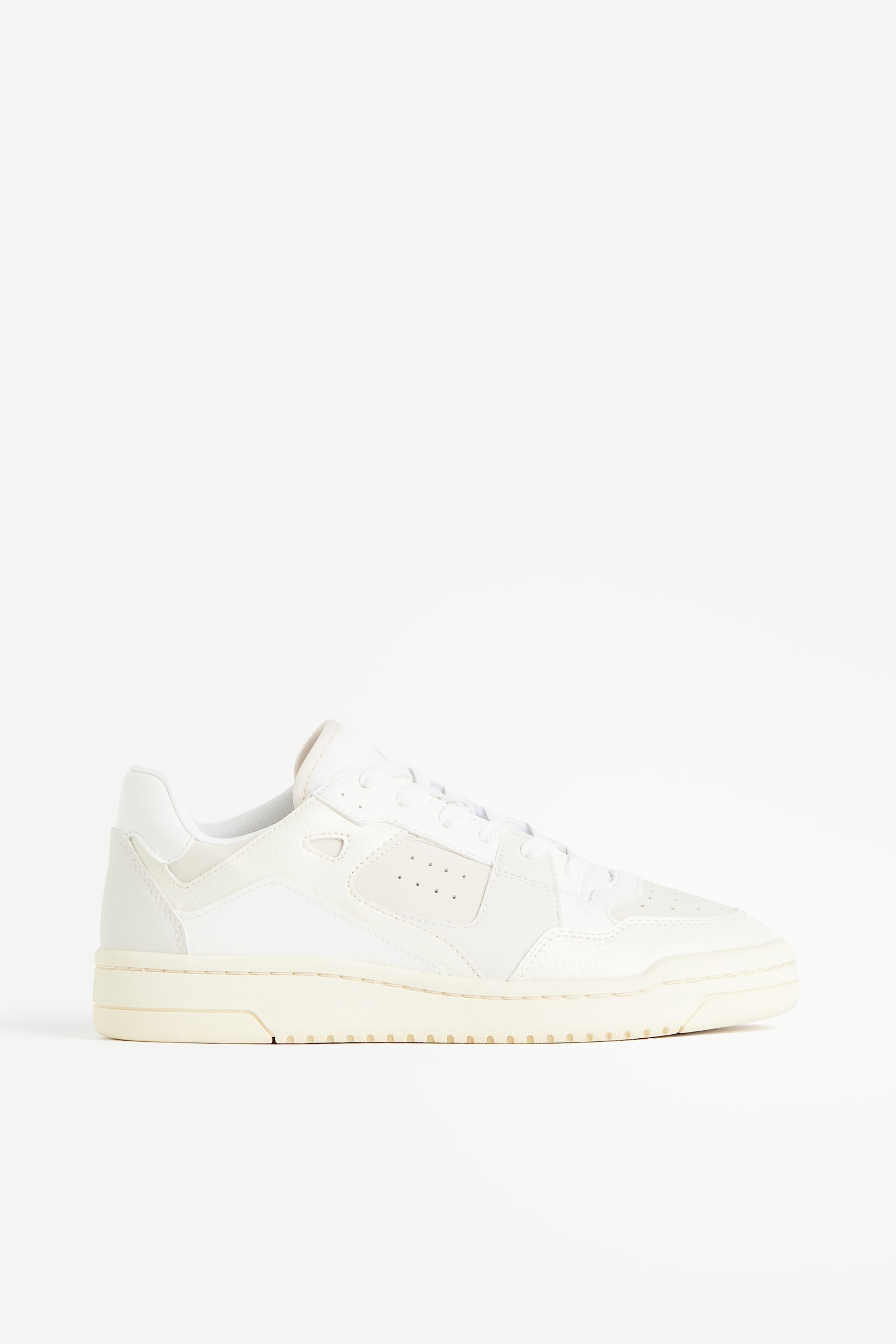 Sneakers - White/White/Light beige - 2