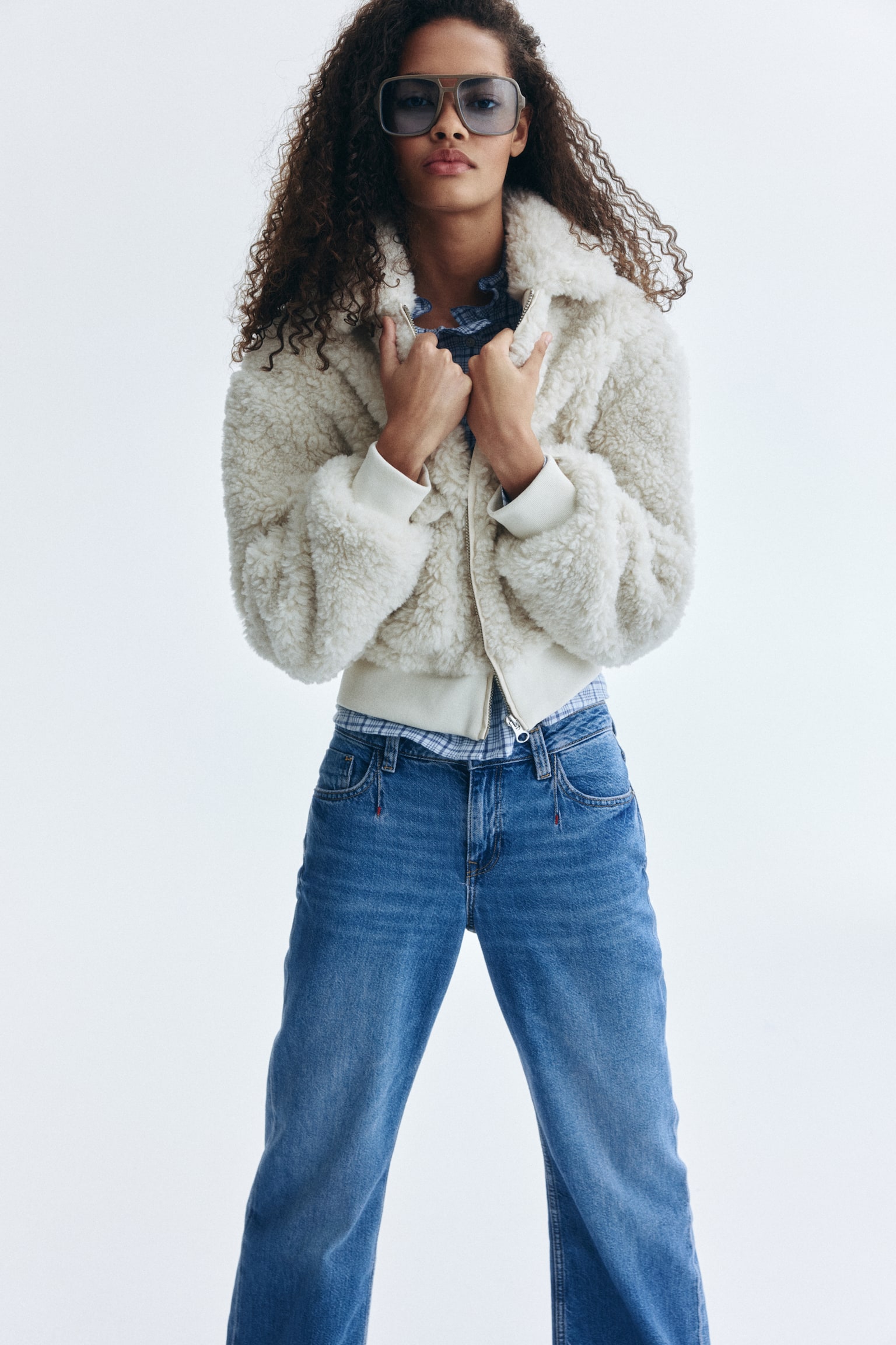 Wide Regular Jeans - Bleu denim - 3