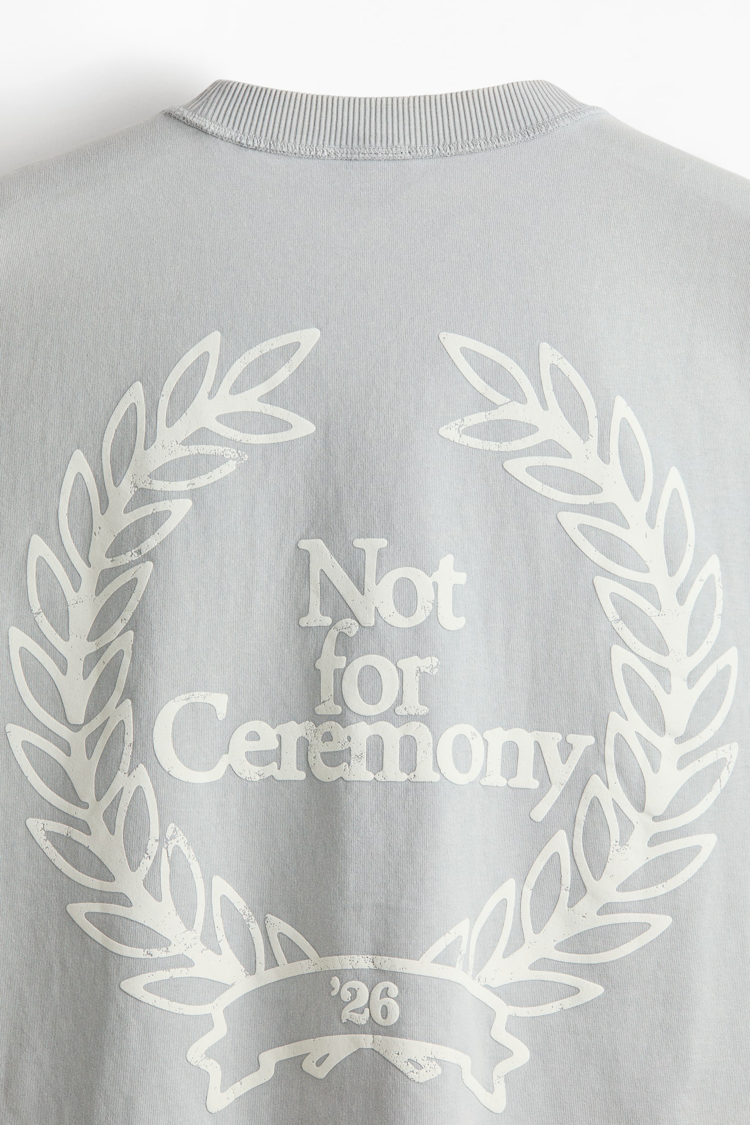 טישירט עם הדפס Loose Fit - אפור בהיר/Not for Ceremony/שחור/Workwear/אפור כהה/Rodeo Sunset/אדום/Sunset - 3