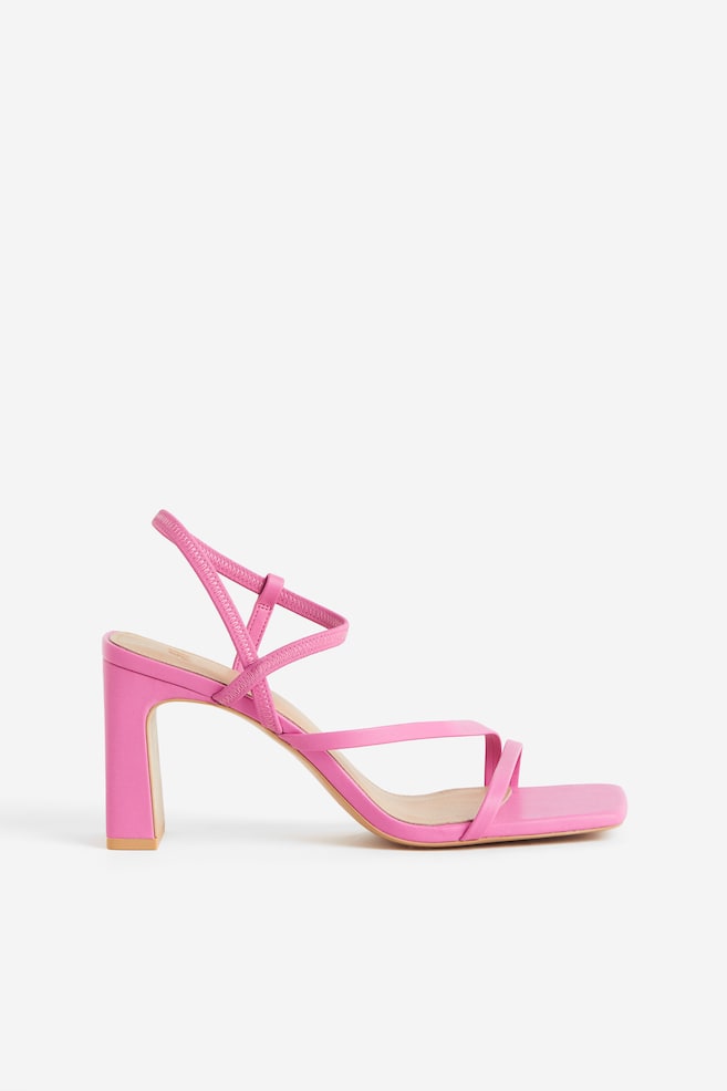 Heeled sandals - Pink/White/Black/Turquoise/dc - 2