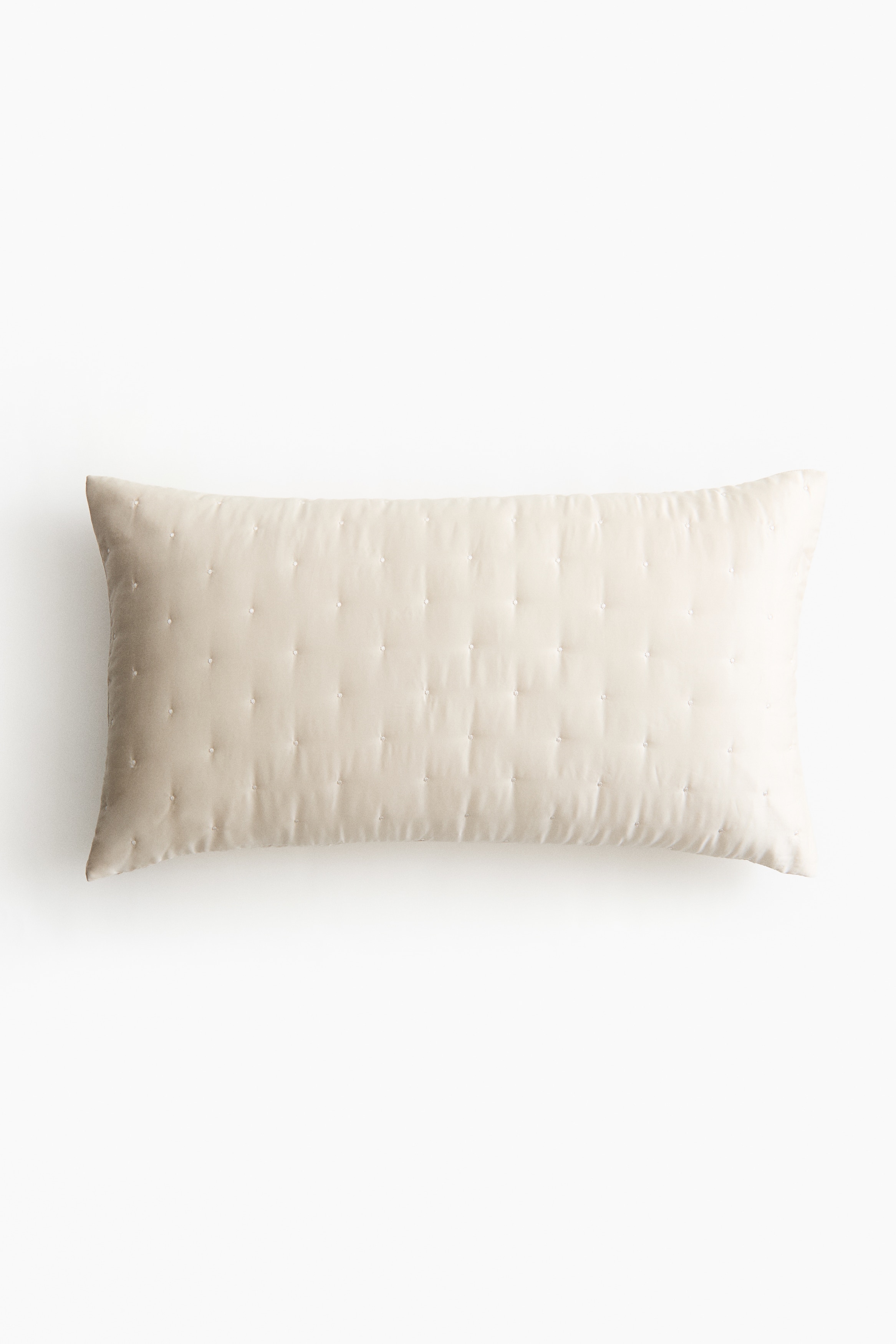 Housse de coussin en lyocell - Beige clair/Rose poudre