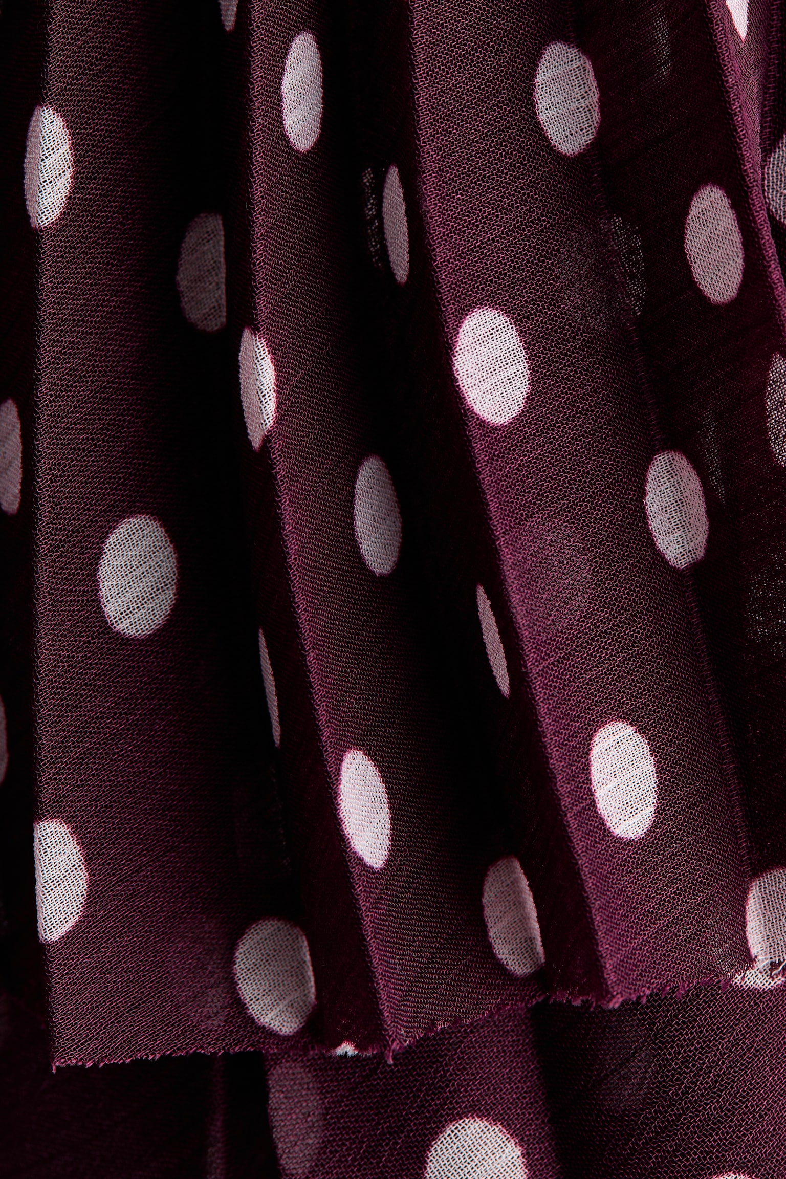 Мініспідниця зі складками - Бордовий/горошок/Коричневий/леопардовий узор - 3