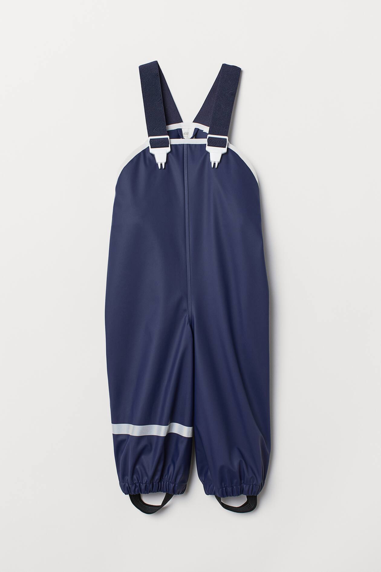 Pantalon De Pluie Reis – Bleu Foncé, Taille L, 65% PVC, 35% Polyester, Réglable
