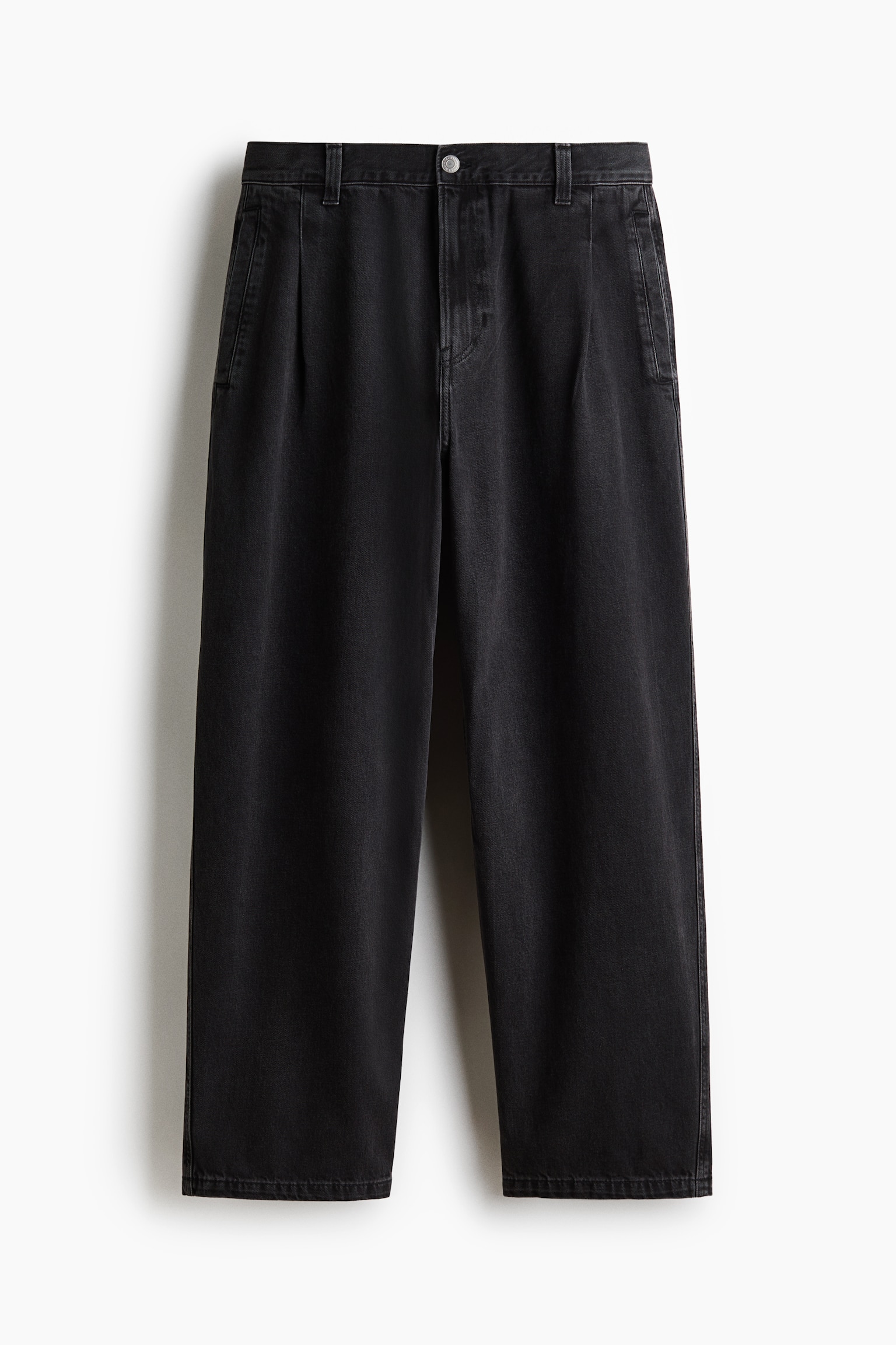 Jean baggy - Noir denim/Bleu denim - 1