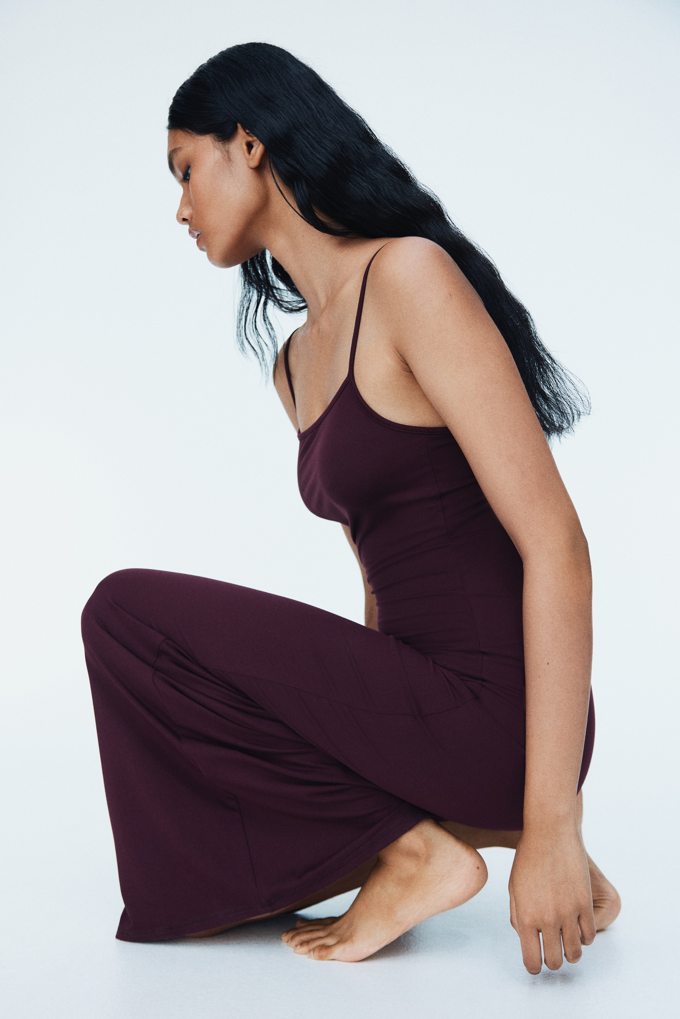 Maxi strappy dress