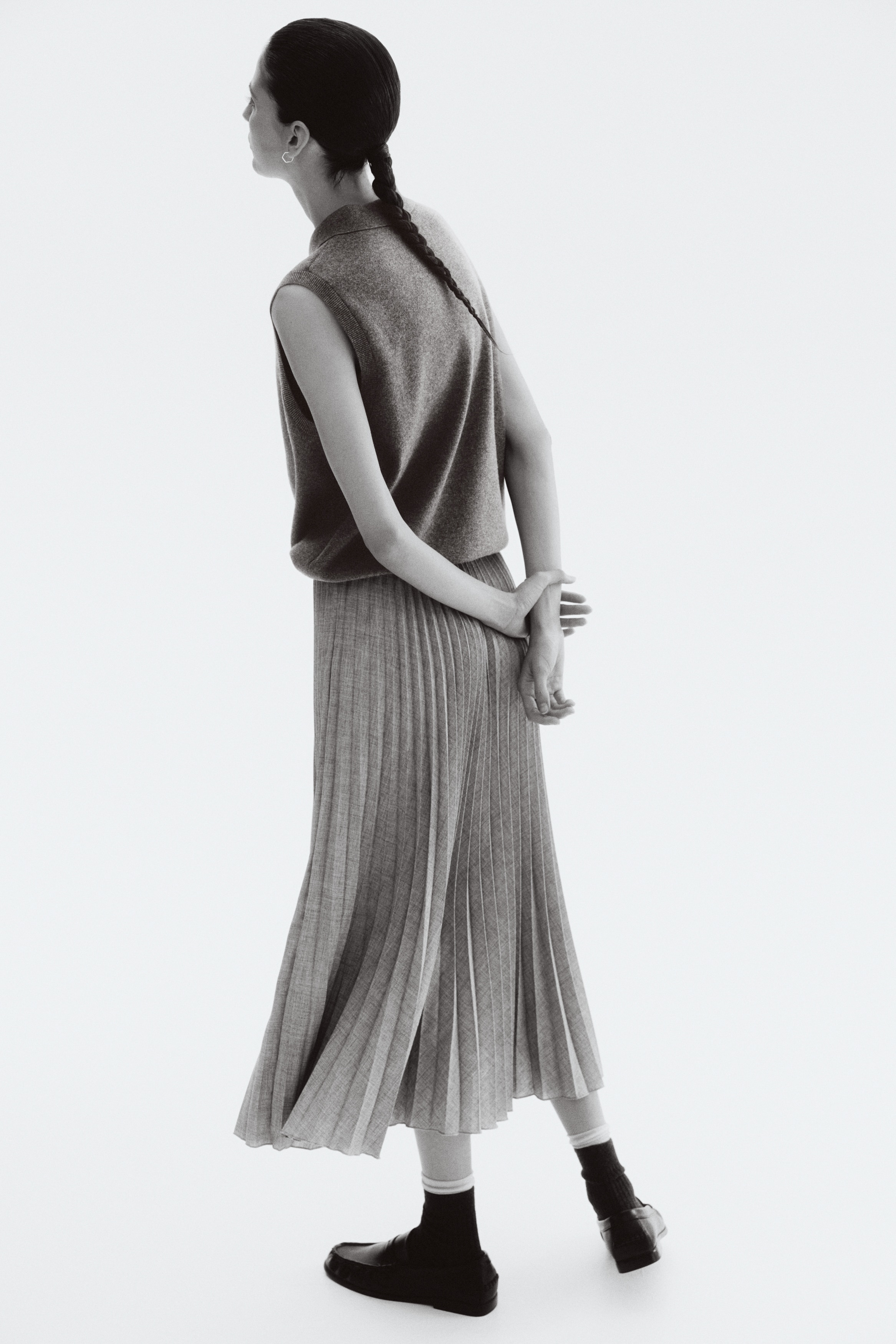 Women's Grey Pleated Skirts | Mini, Midi & Maxi | H&M