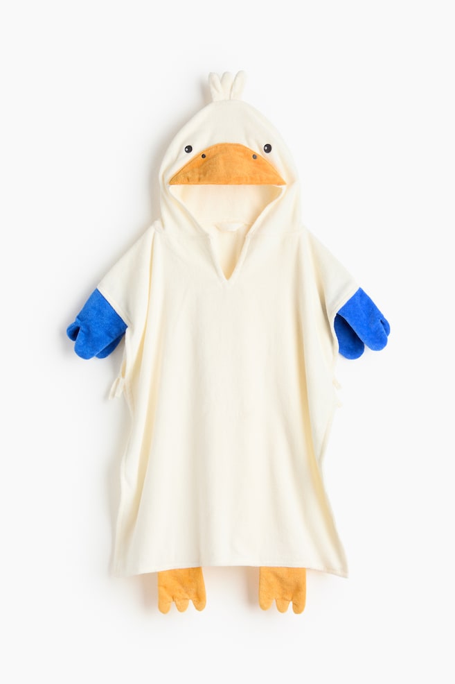 Prosop tip poncho - Alb/pelican/Verde-măsliniu/dinozaur/Albastru/pește/Roșu/căpșună/Albastru-deschis/caracatiță/Roz-deschis/floare - 1