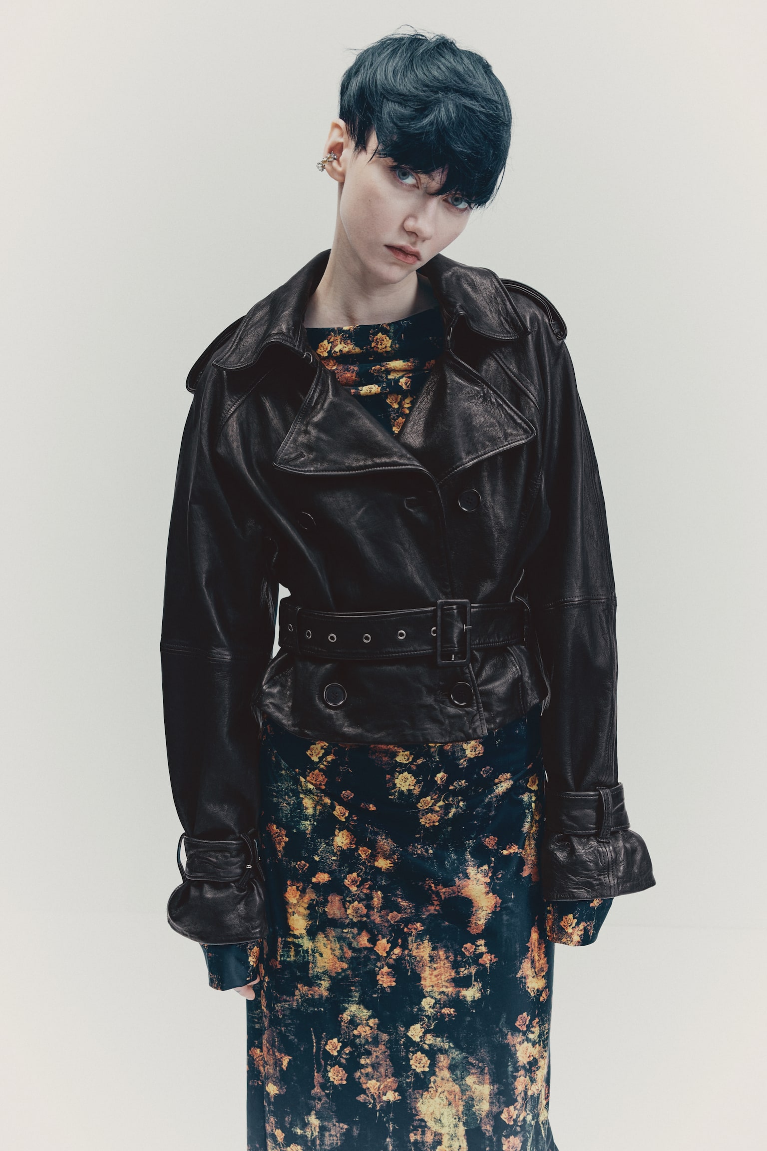 Leather jacket - Black - 7