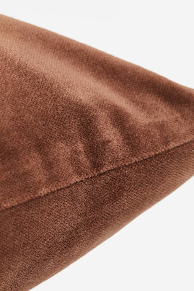 Cotton velvet cushion cover - Brown/Dark grey/Sage green/Red/dc/dc/dc/dc/dc/dc/dc/dc/dc - 2