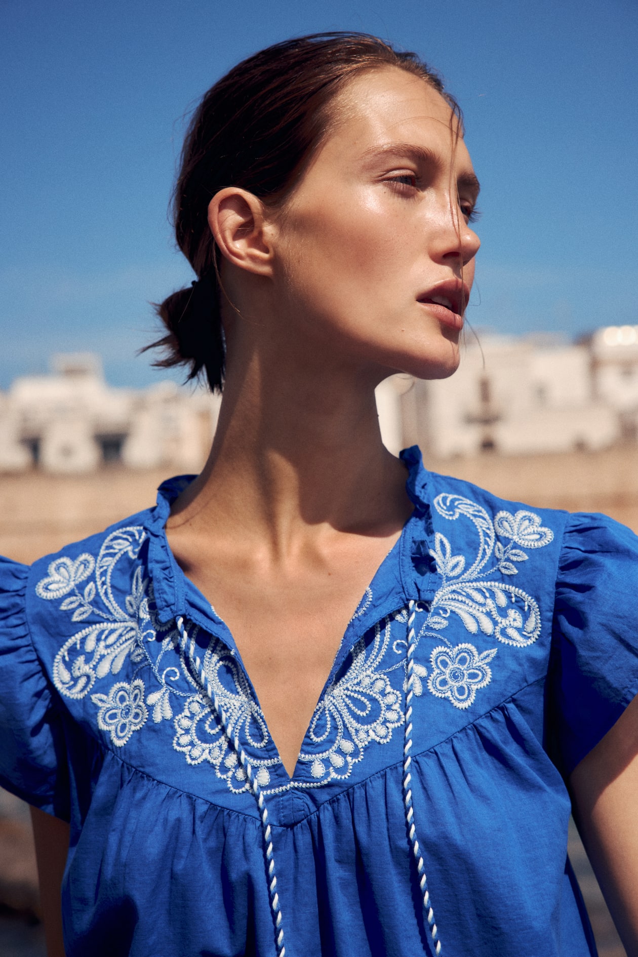 Embroidered Blouse - image 2
