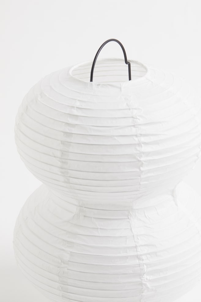 Lampe de table en papier de riz - Blanc - 6